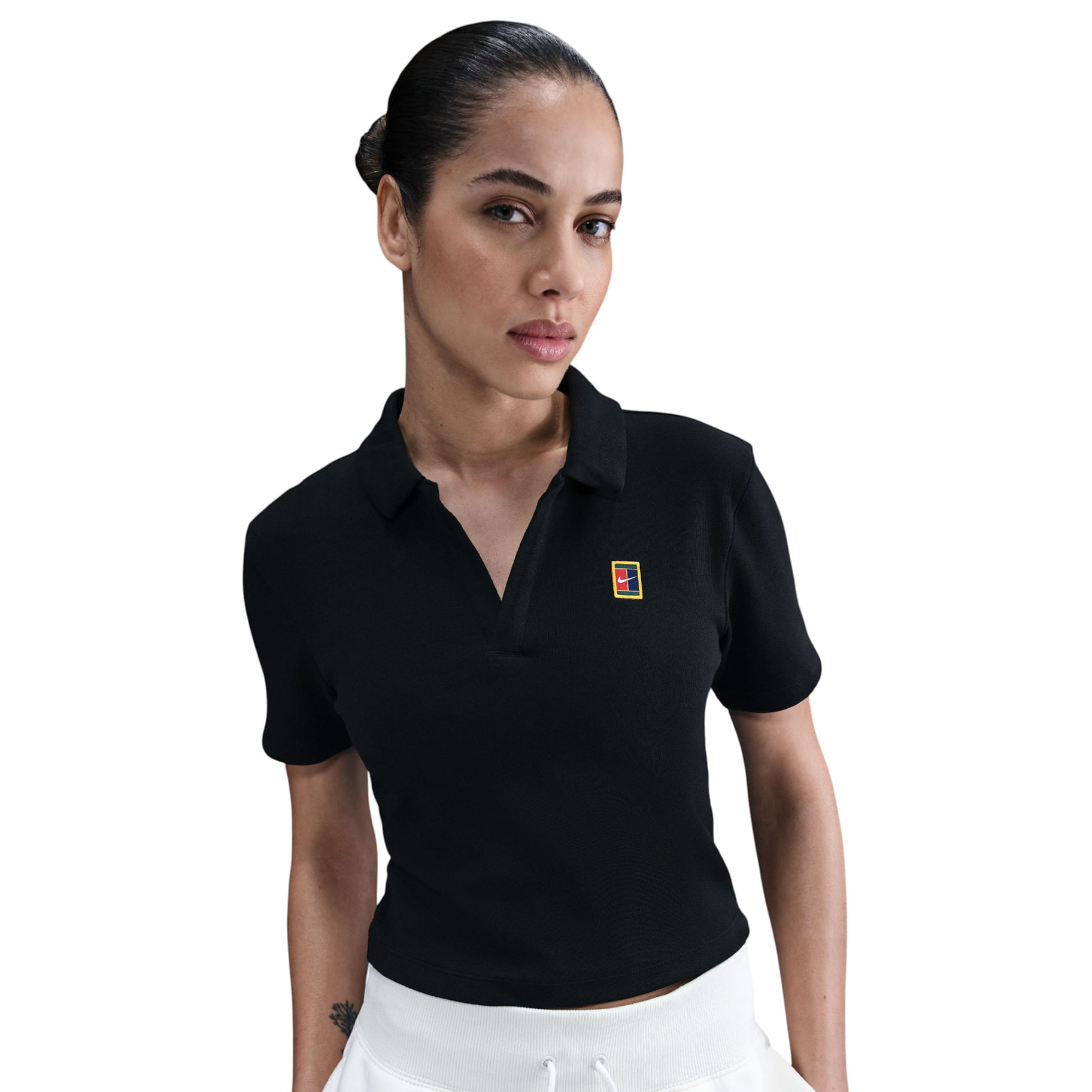 Nike-Court-Heritage-Cropped-Polo---Women-s-Black