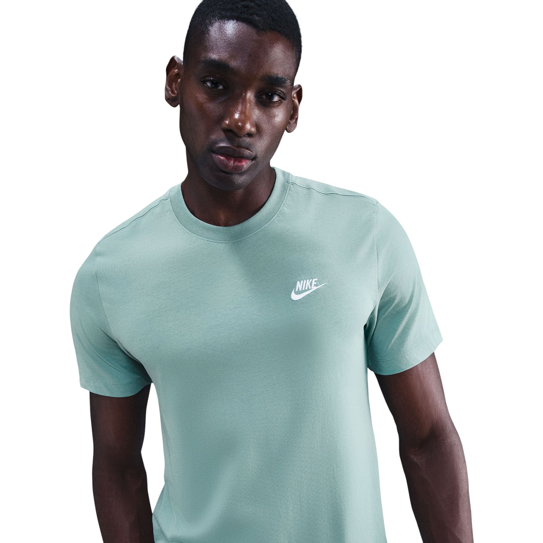 Nike-Sportswear-Club-T-Shirt---Men-s-Cannon