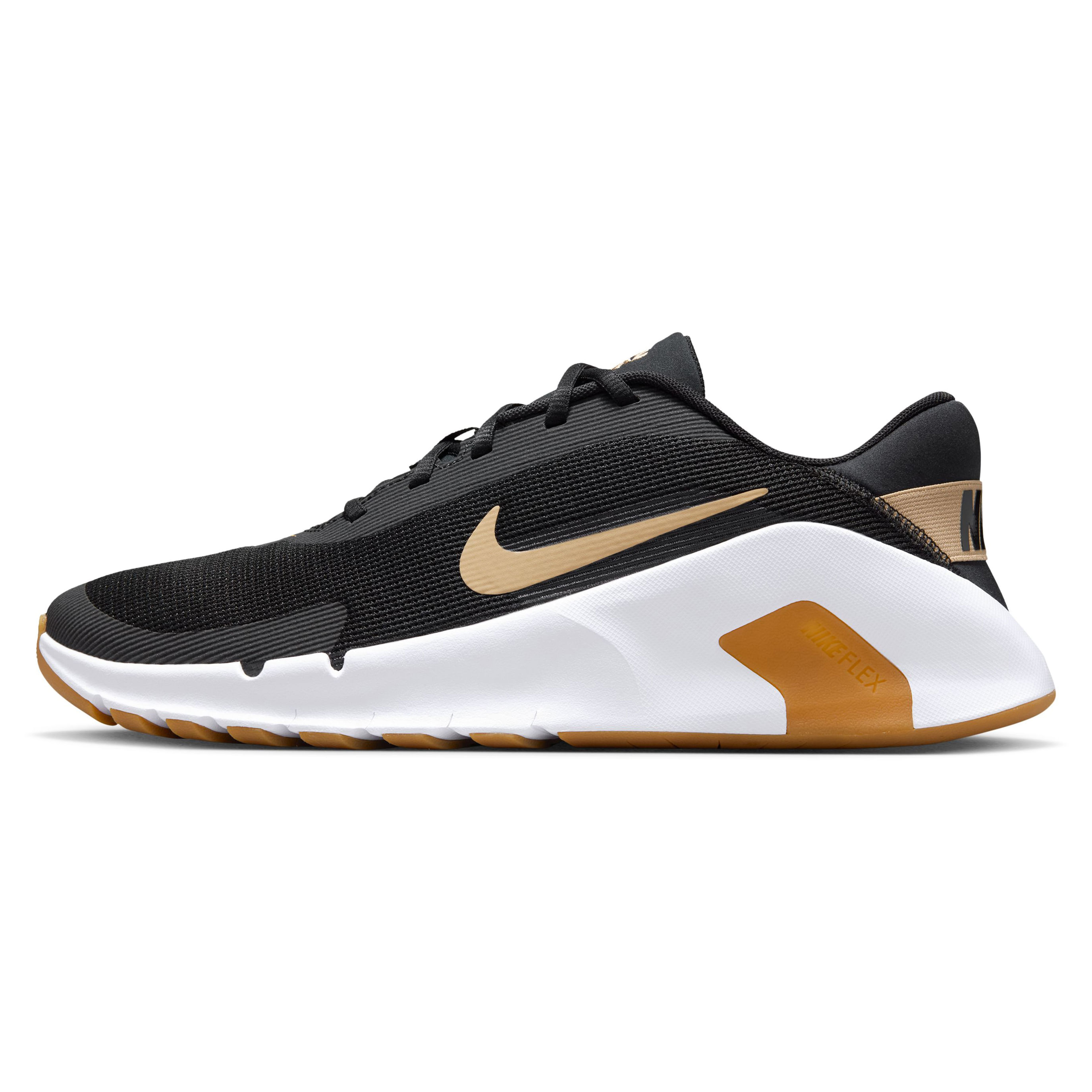 Nike-Flex-Training-Shoe---Men-s-Black---Parachute-Beige---White