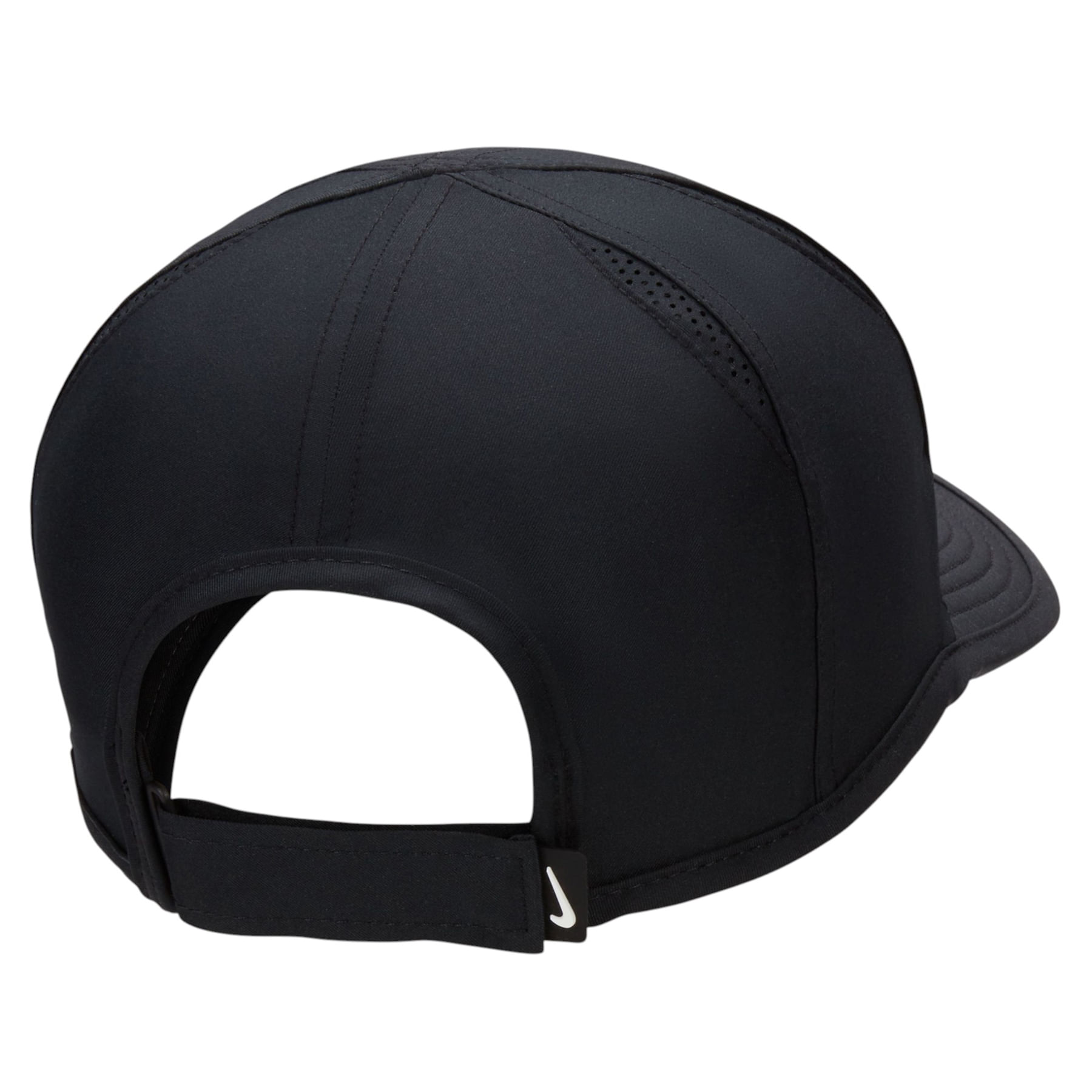 Nike Dri-FIT Club Unstructured Featherlight Cap - Black / White S/M