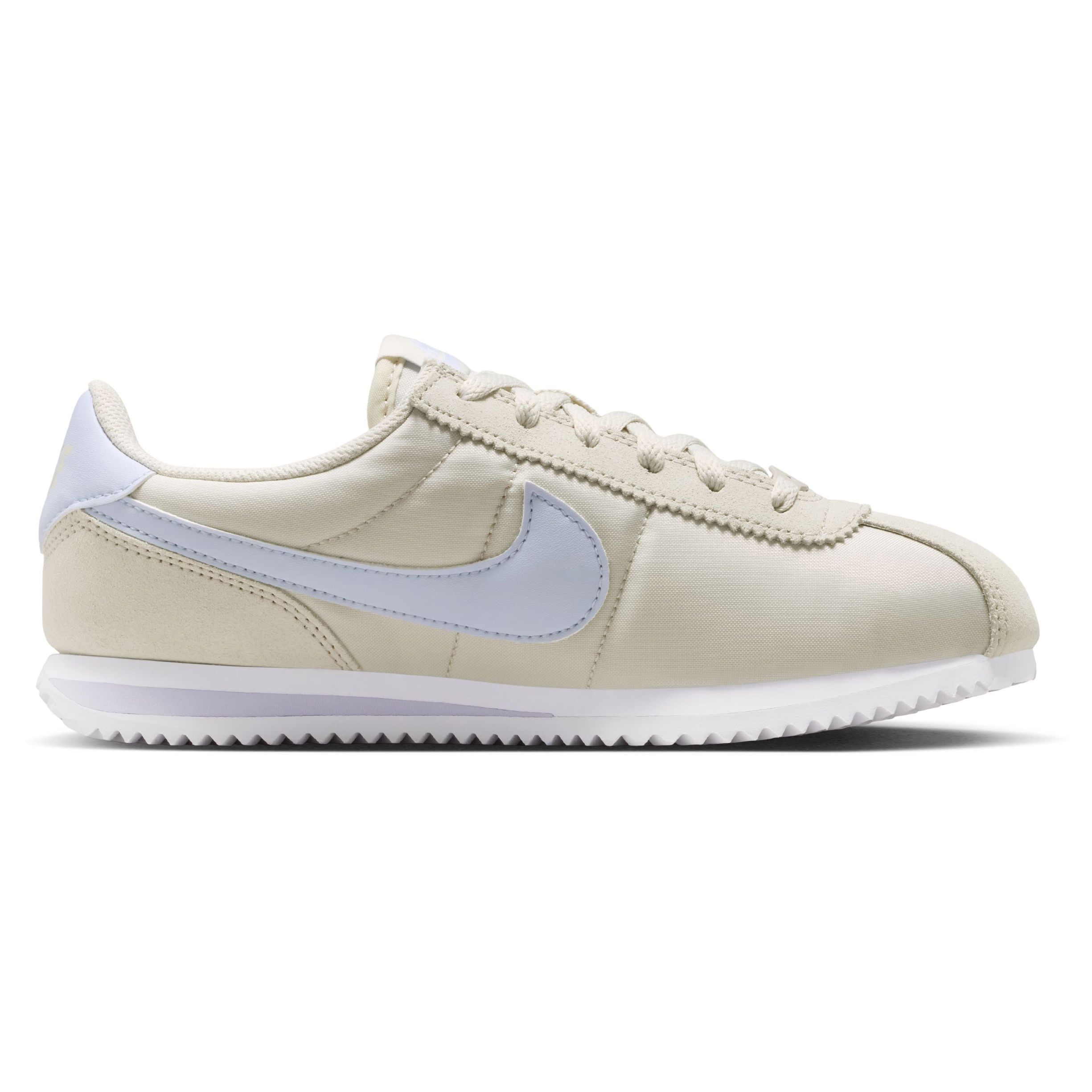 Nike-Cortez-Textile--GS--Shoe---Kids--Light-Bone---Ghost-White-White