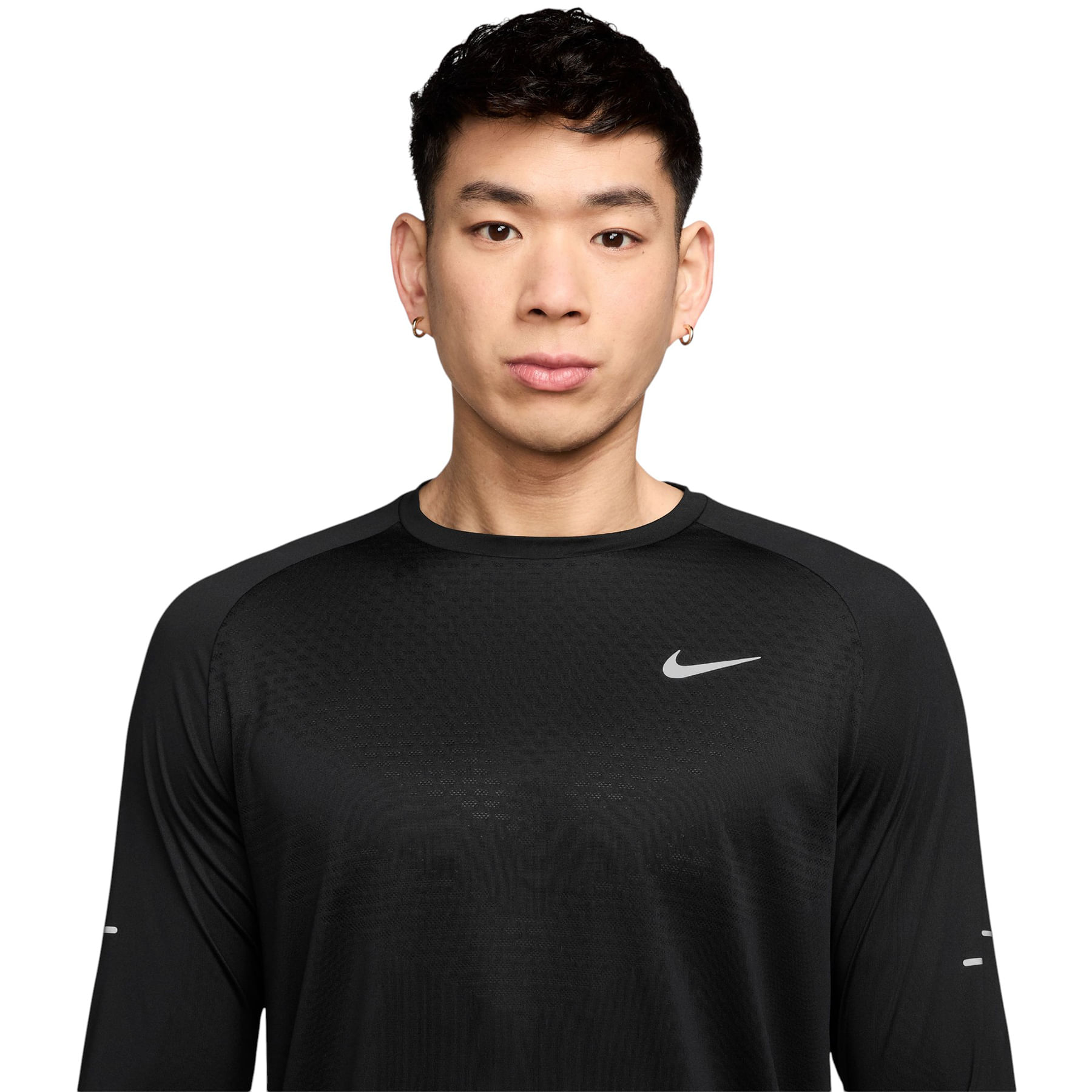 NIKE-M-NK-DFADV-STRIDE-LS-TOP-Black---Reflective-Silver