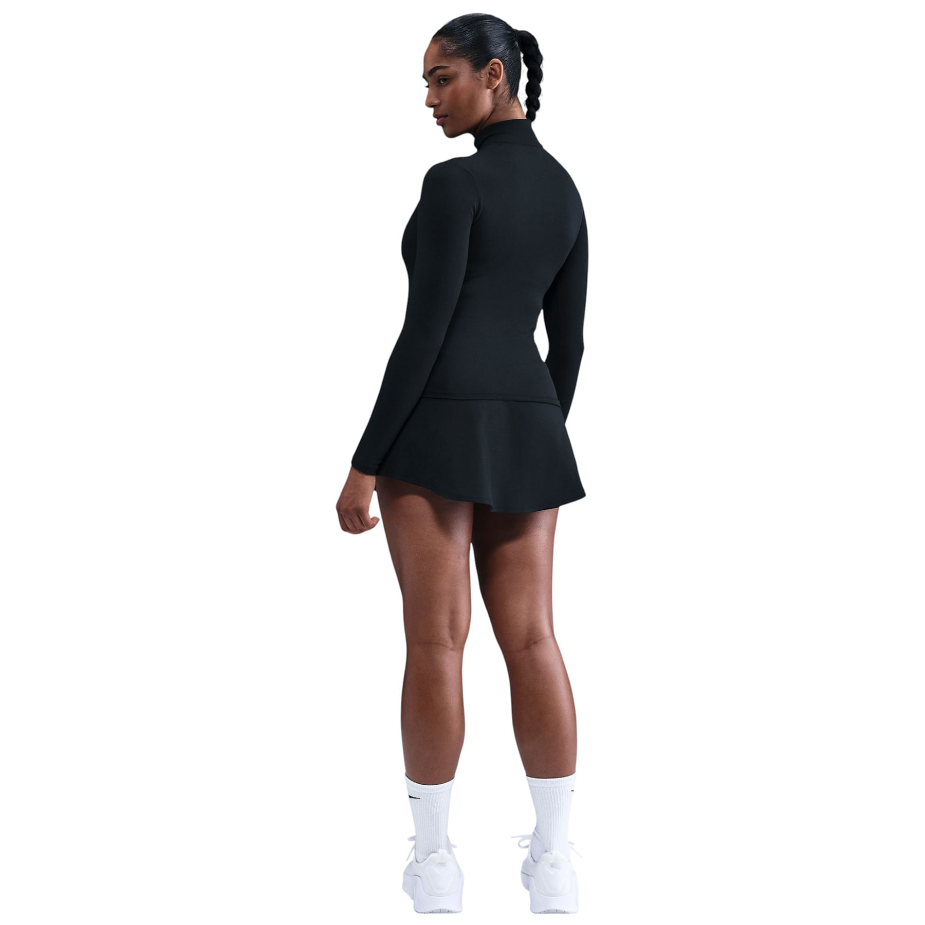 Nike-One-Fitted-Dri-FIT-Full-Zip-Jacket---Women-s-Black---White