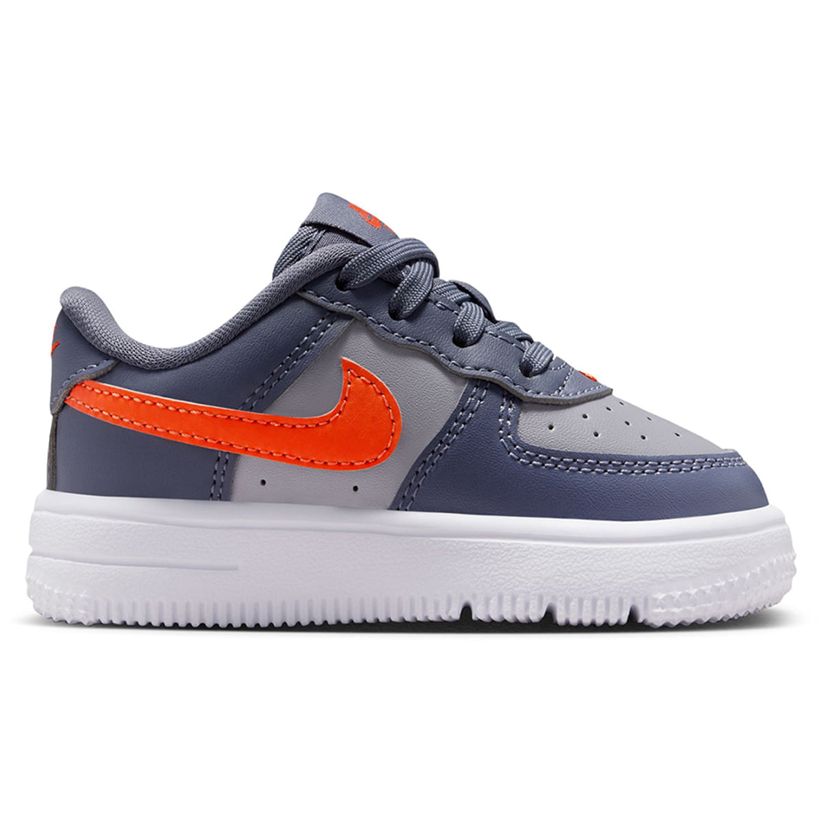 Nike-Force-1-Low-Lace-Shoe---Toddler-Cement-Grey---Team-Orange---Light-Carbon