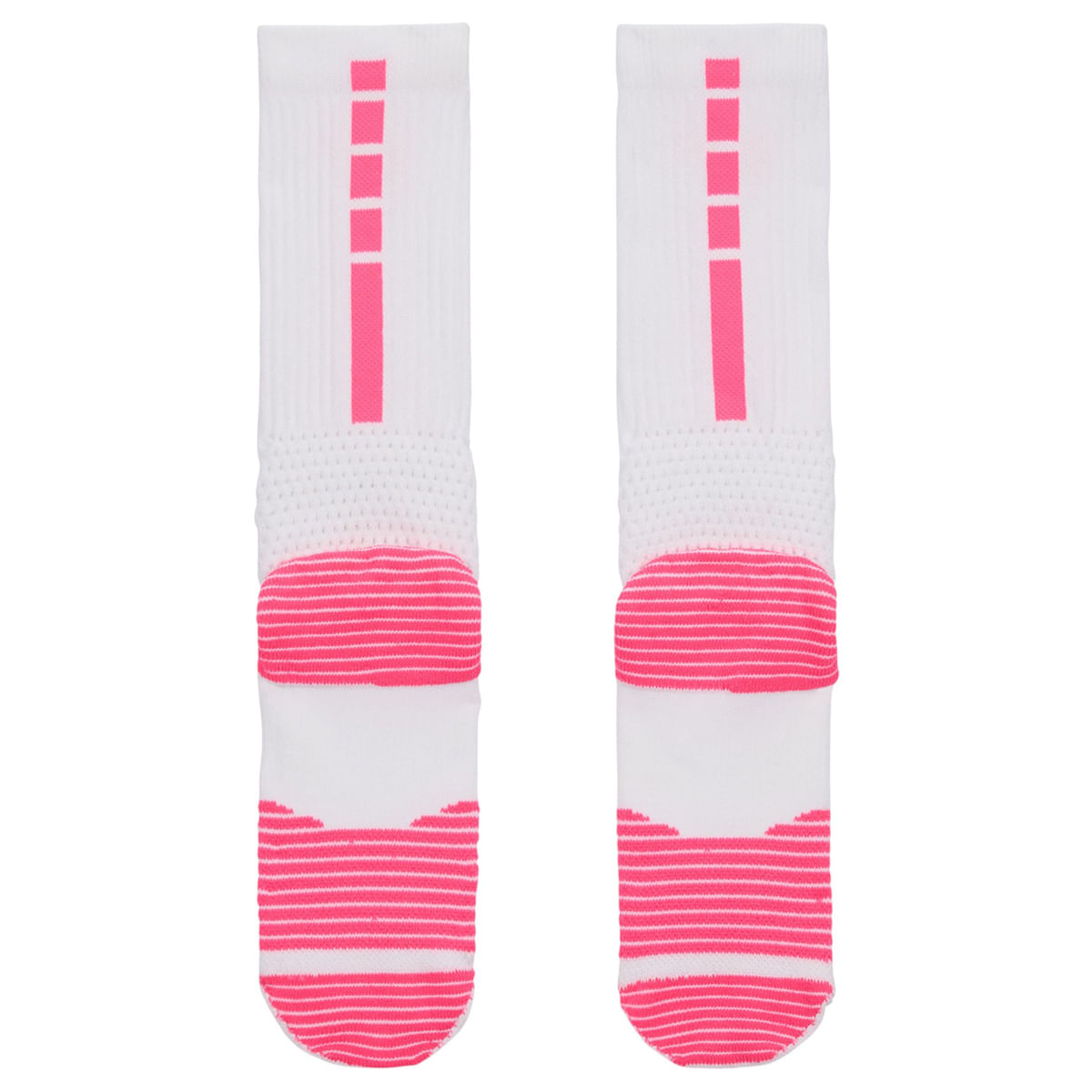 Nike-Elite-2.0-Cushioned-Crew-Sock-White---Wolf-Grey---Hyper-Pink