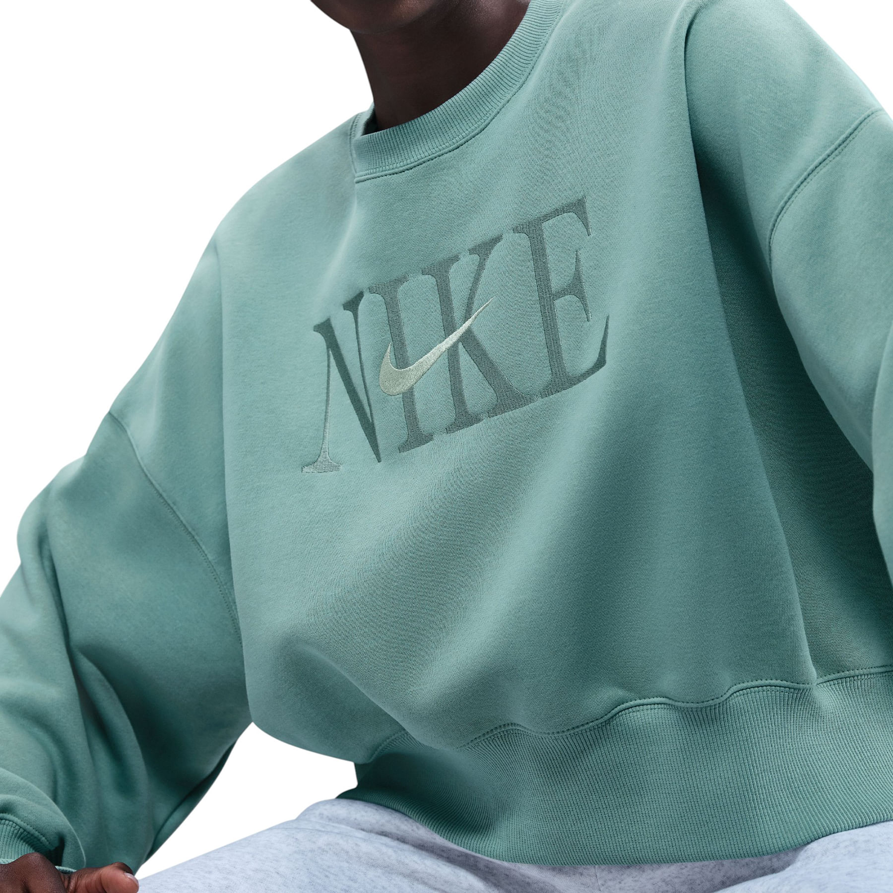 Nike-NSW-Phoenix-Fleece-Elevate-Crew----Women-s-Cannon---Mint-Foam