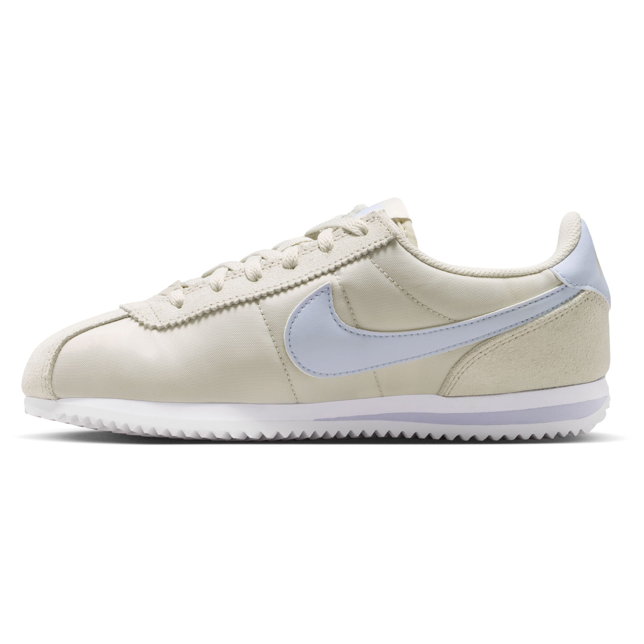 Nike-Cortez-Textile--GS--Shoe---Kids--Light-Bone---Ghost-White-White