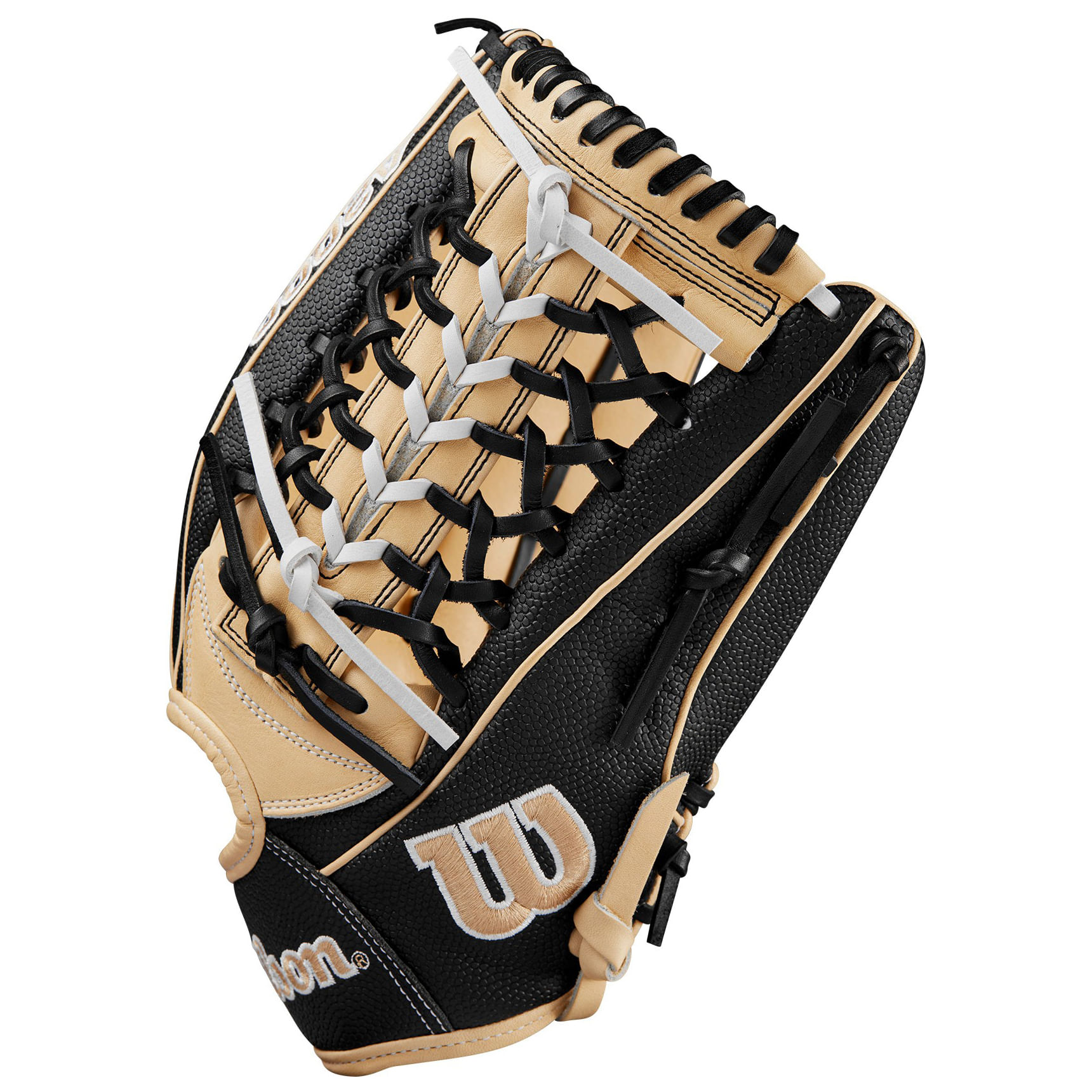 Wilson-A2000-Classic-T125-Fastpitch-Softball-Glove-Blonde---Black---White