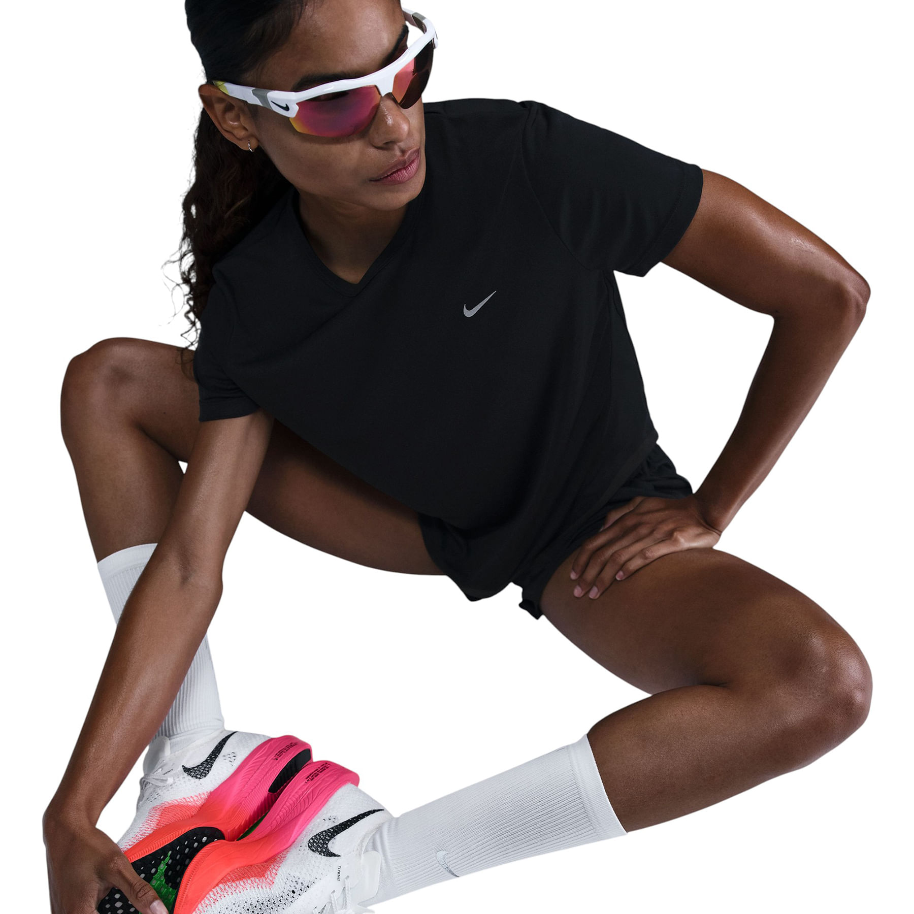 Nike-Tempo-Dri-FIT-T-Shirt---Women-s-Black---Reflective-Silver