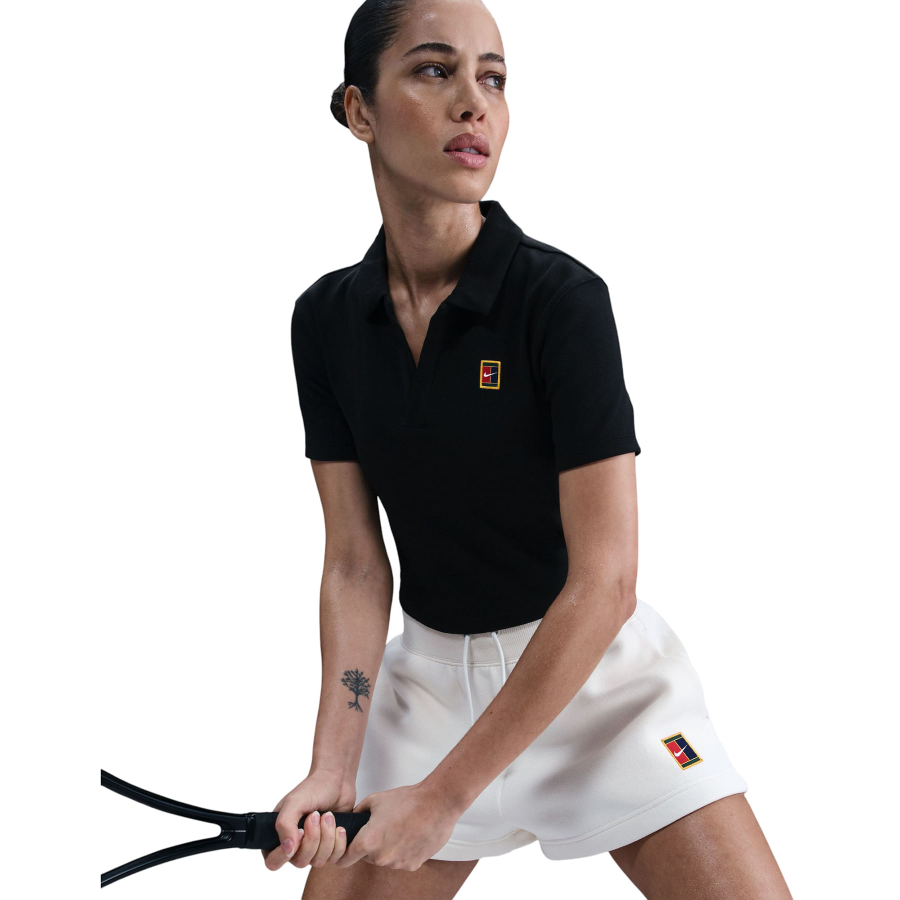 Nike-Court-Heritage-Cropped-Polo---Women-s-Black