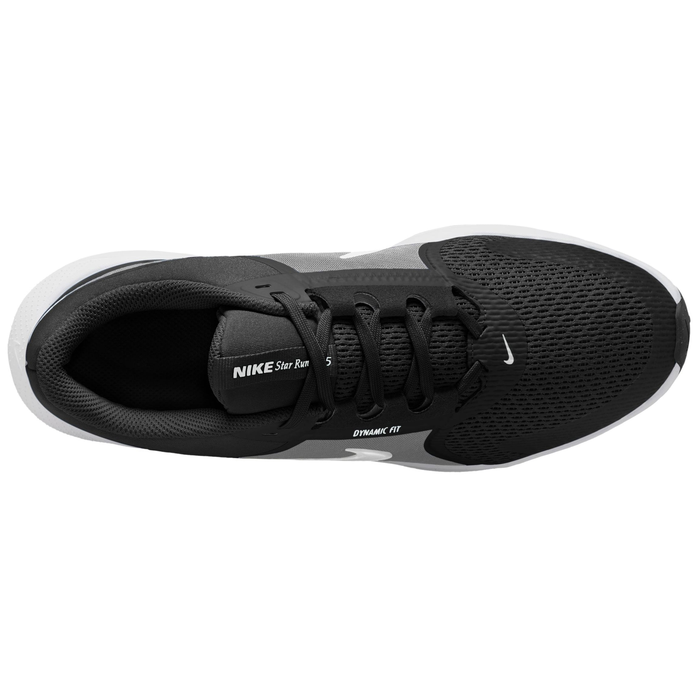 Nike-Star-Runner-5-Running-Shoe---Kids--Black---White---White