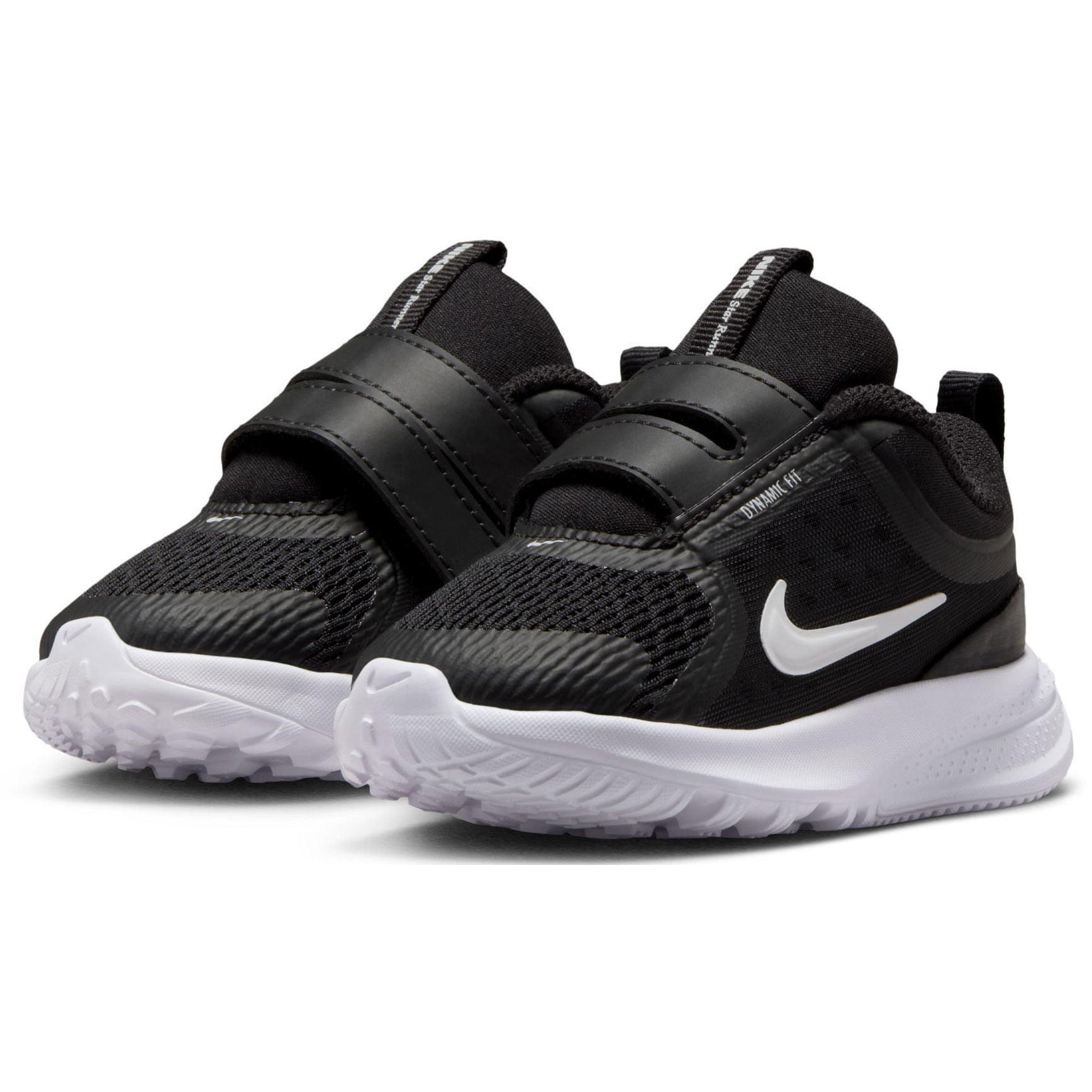 Nike-Star-Runner-5-Running-Shoe---Toddler-Black---White---White