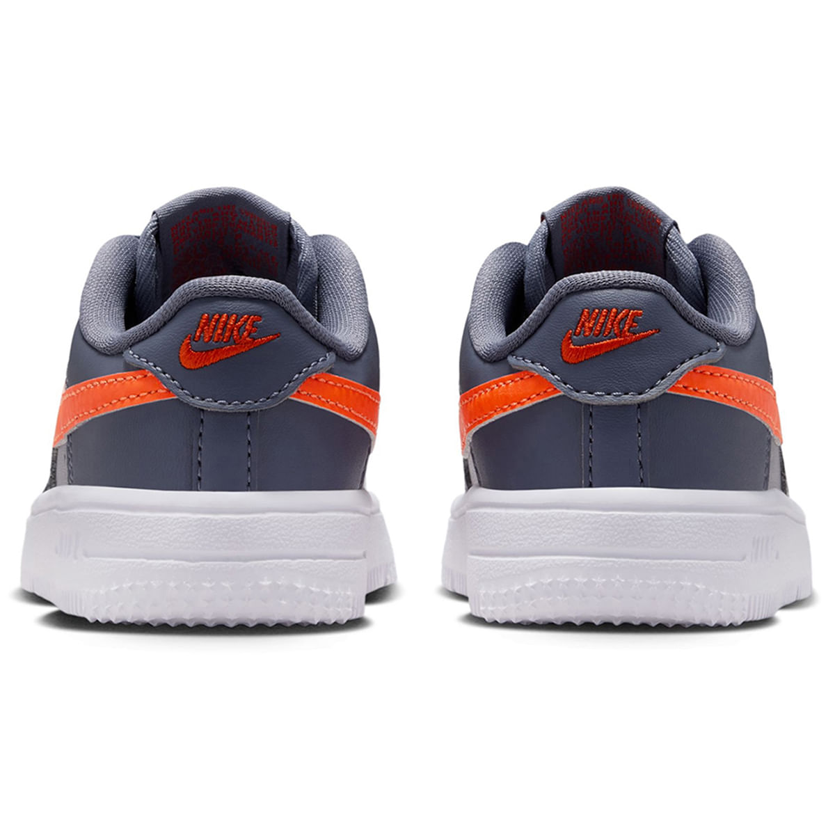 Nike-Force-1-Low-Lace-Shoe---Toddler-Cement-Grey---Team-Orange---Light-Carbon