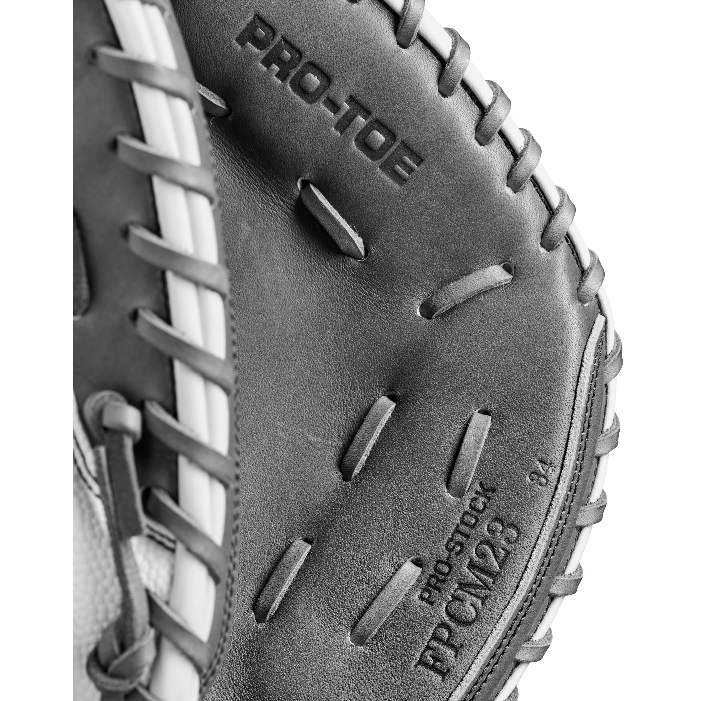 Wilson-A2000-FPCM23-Fastpitch-Softball-Catcher-Mitt-Grey---White