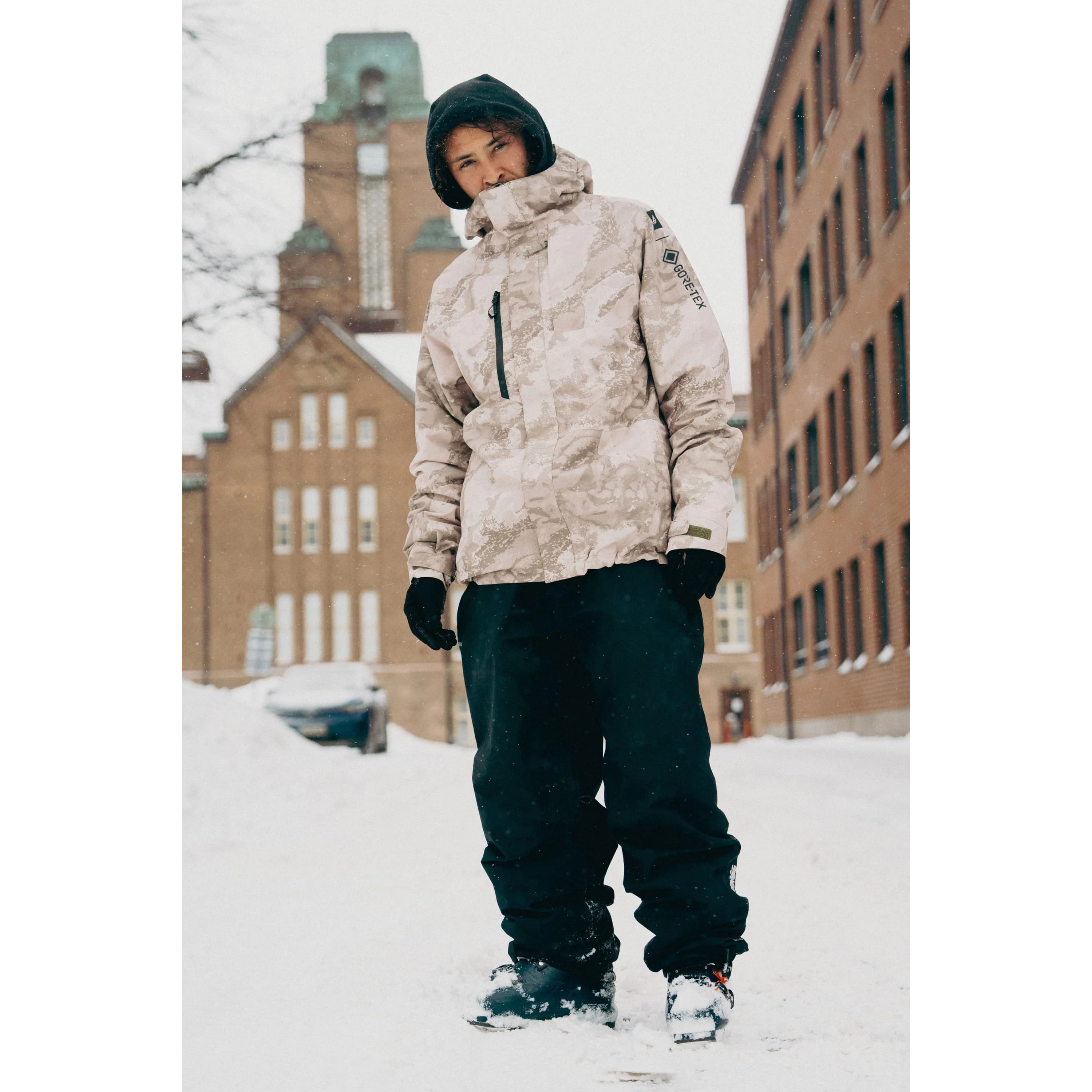 686-GORE-TEX-Core-Shell-Jacket---Men-s-Limestone-Hemisphere-Print