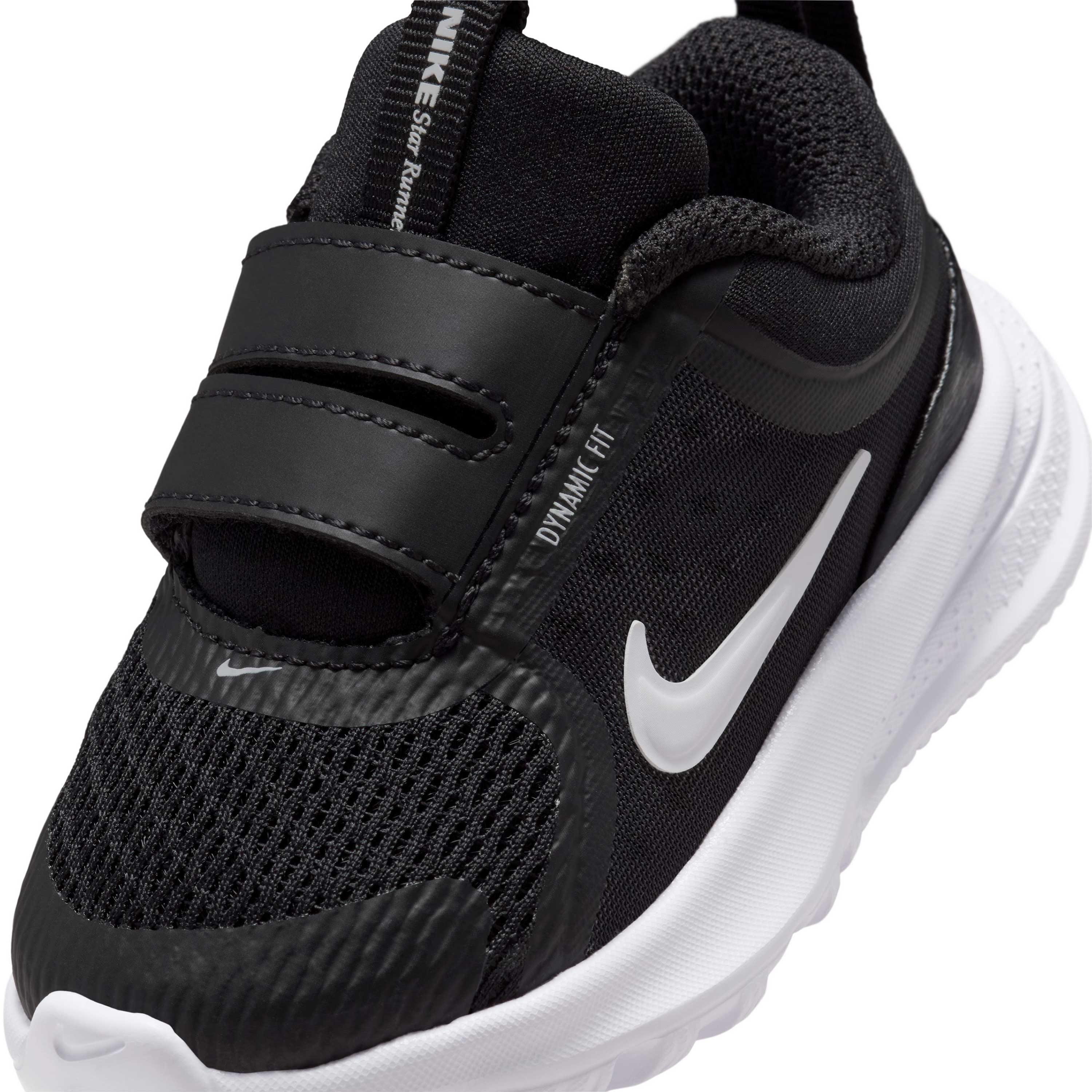 Nike-Star-Runner-5-Running-Shoe---Toddler-Black---White---White