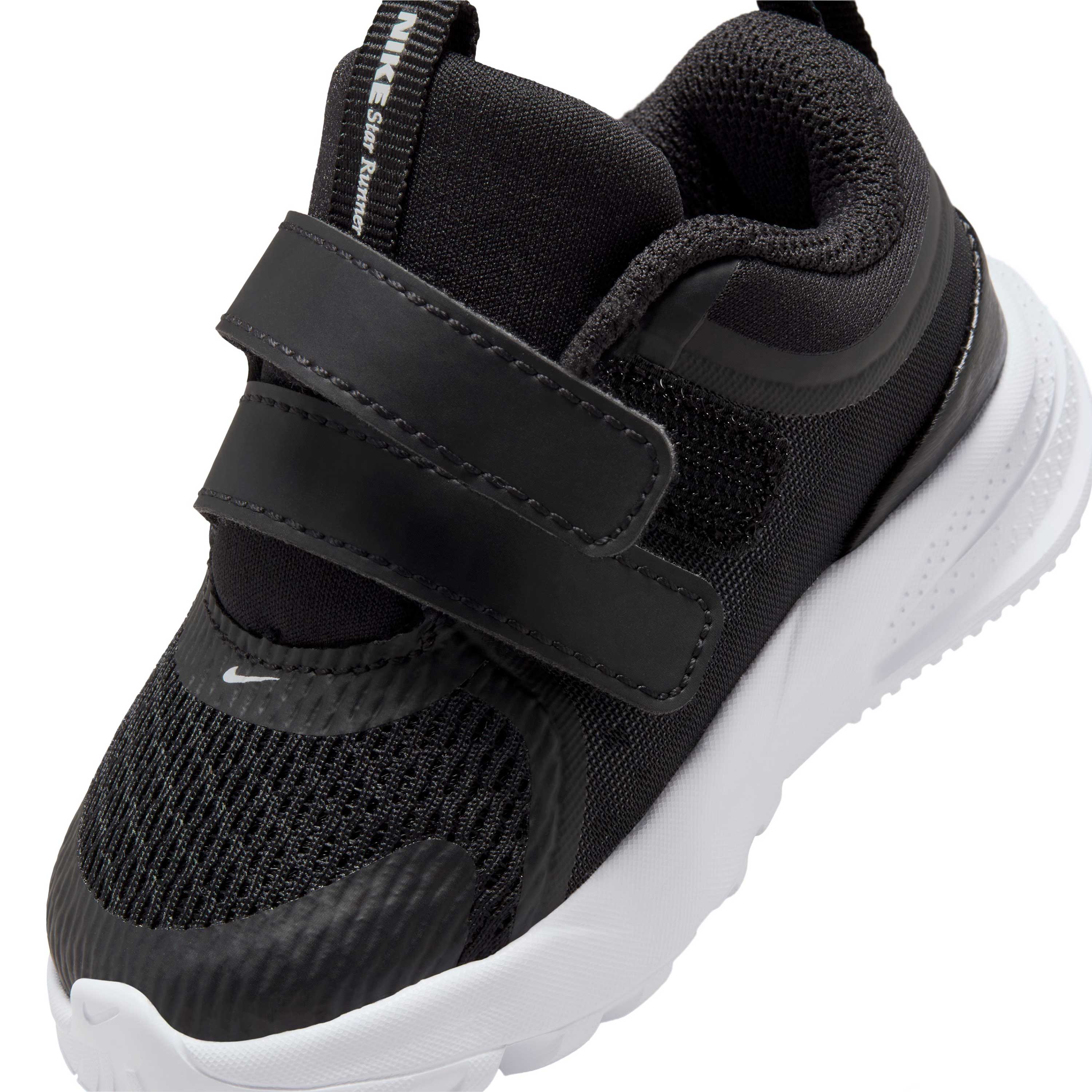 Nike-Star-Runner-5-Running-Shoe---Toddler-Black---White---White