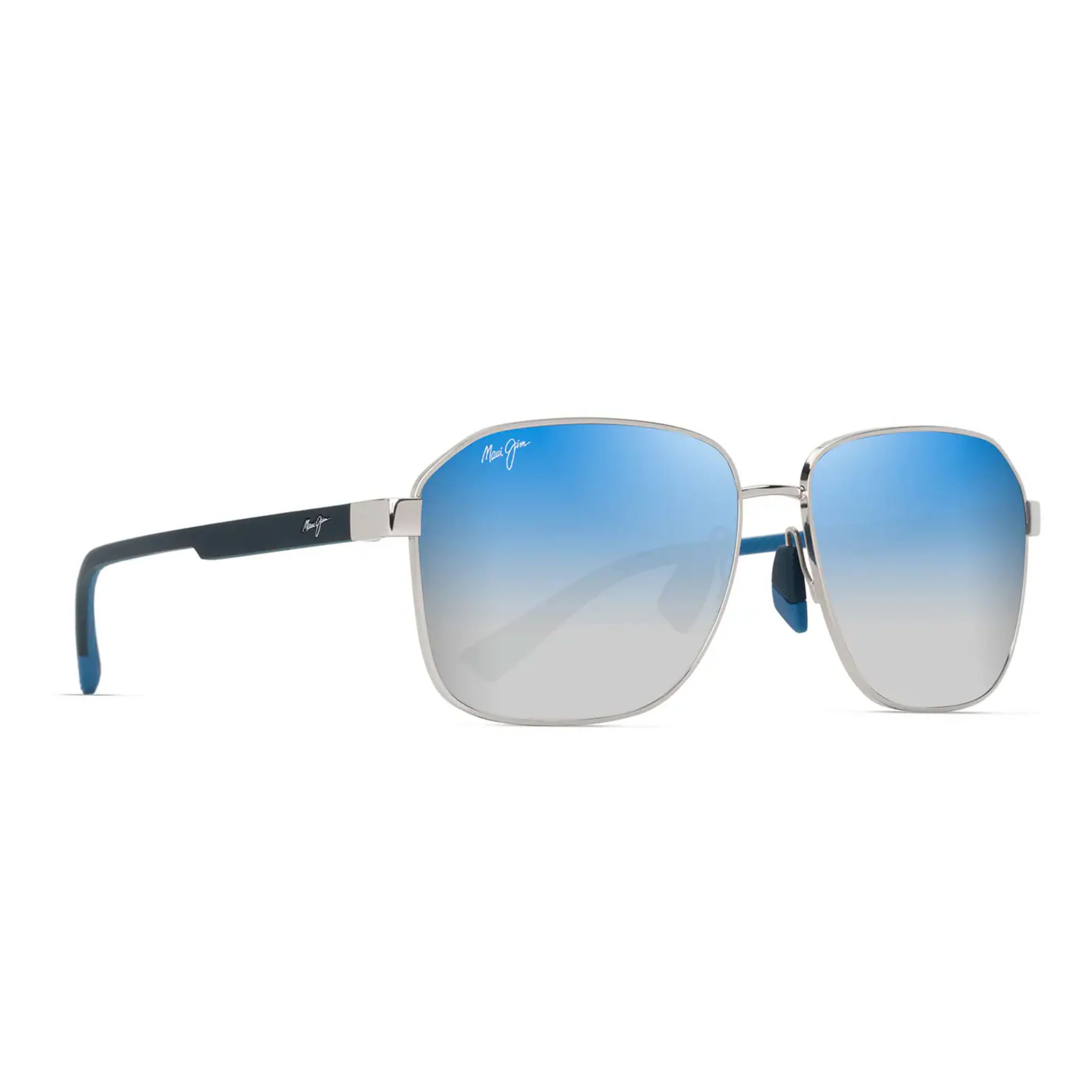 Maui-Jim--Onipa-a-Asian-Fit-Sunglasses-Shiny-Silver-with-Dark-Blue---Dual-Mirror-Blue-to-Silver