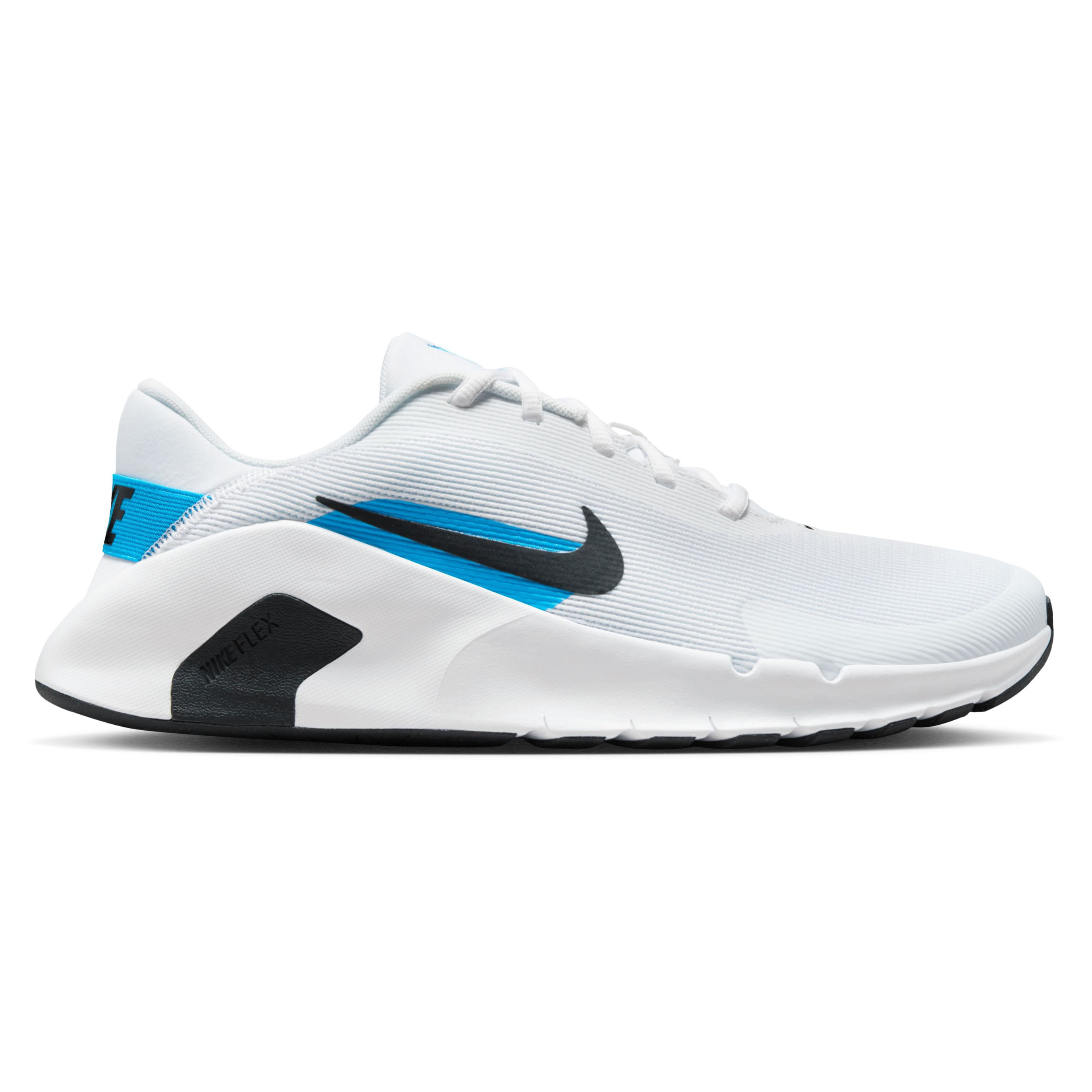 Nike-Flex-Training-Shoe---Men-s-White---Black-Blue-Hero