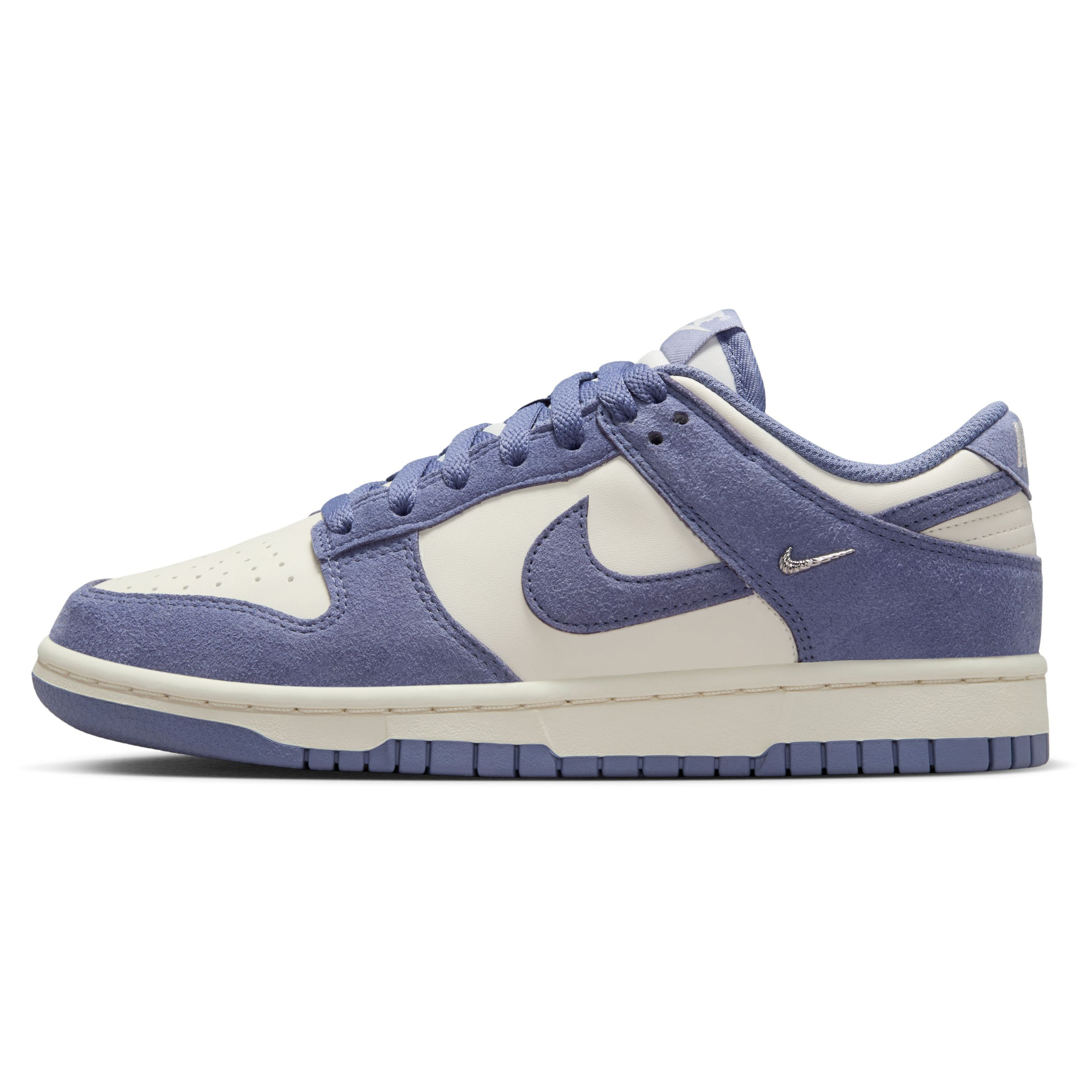 Nike-Dunk-Low-Shoe---Women-s-Sail---World-Indigo-Metallic-Silver