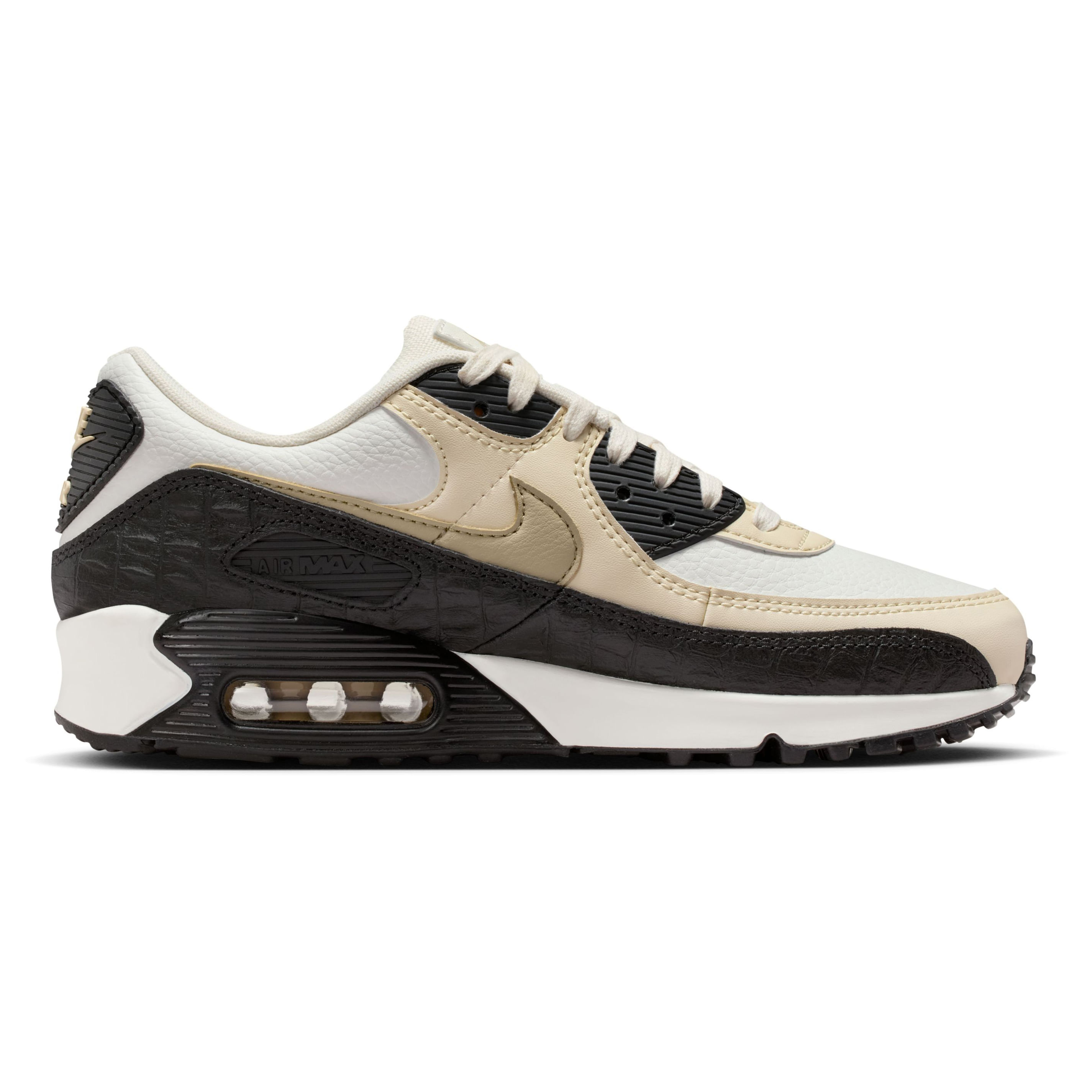 Nike-Air-Max-90-Shoe---Women-s-Sail---Fossil-Black-Desert-Khaki