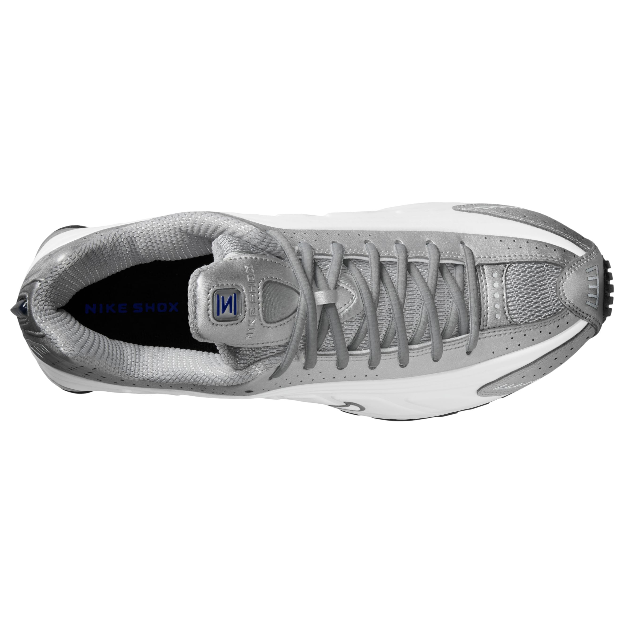 Nike-Shox-R4-Shoe---Men-s-White---White---Metallic-Silver