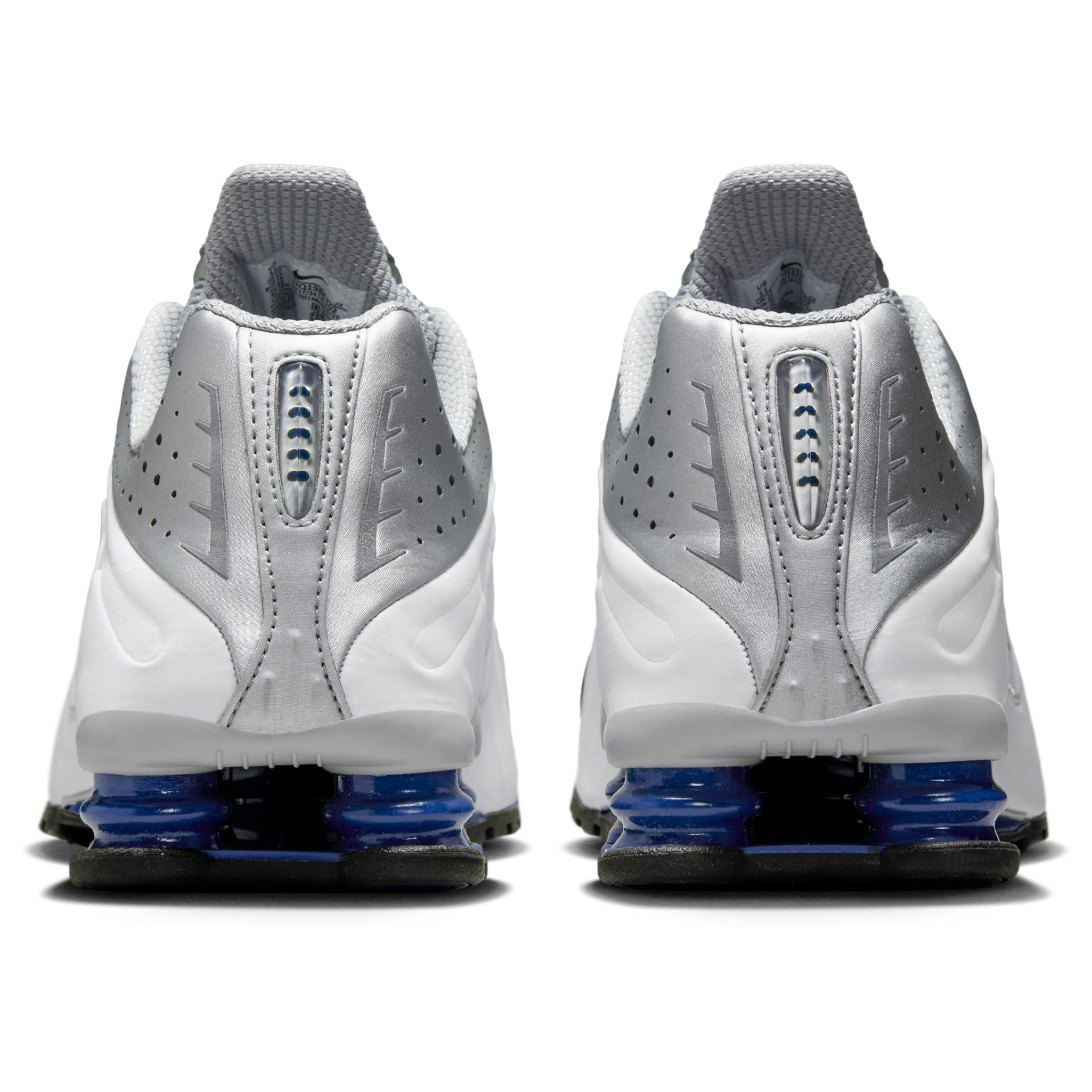 Nike-Shox-R4-Shoe---Men-s-White---White---Metallic-Silver