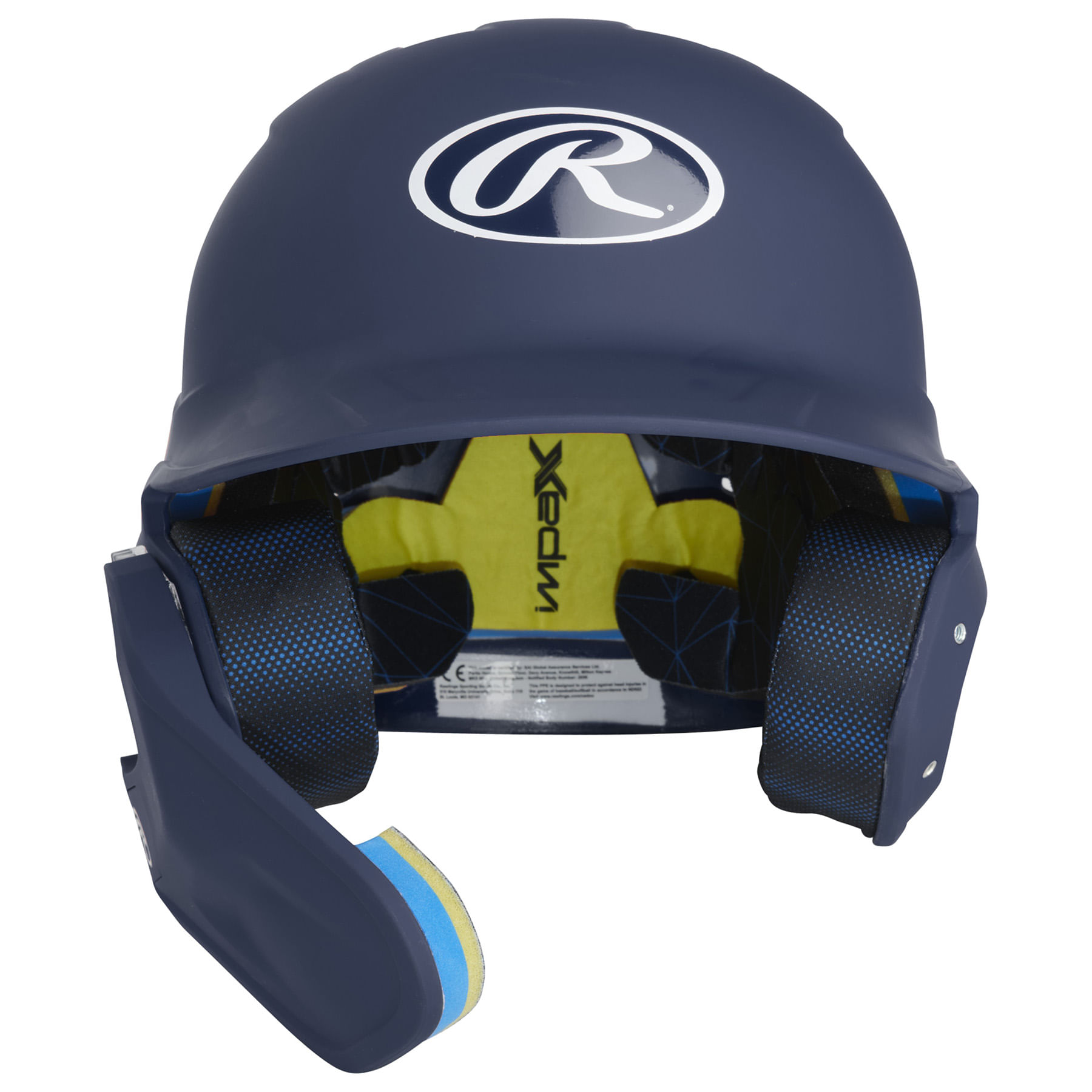 Rawlings-Mach-Adjust-With-RHB-Extension-Batting-Helmet-Navy