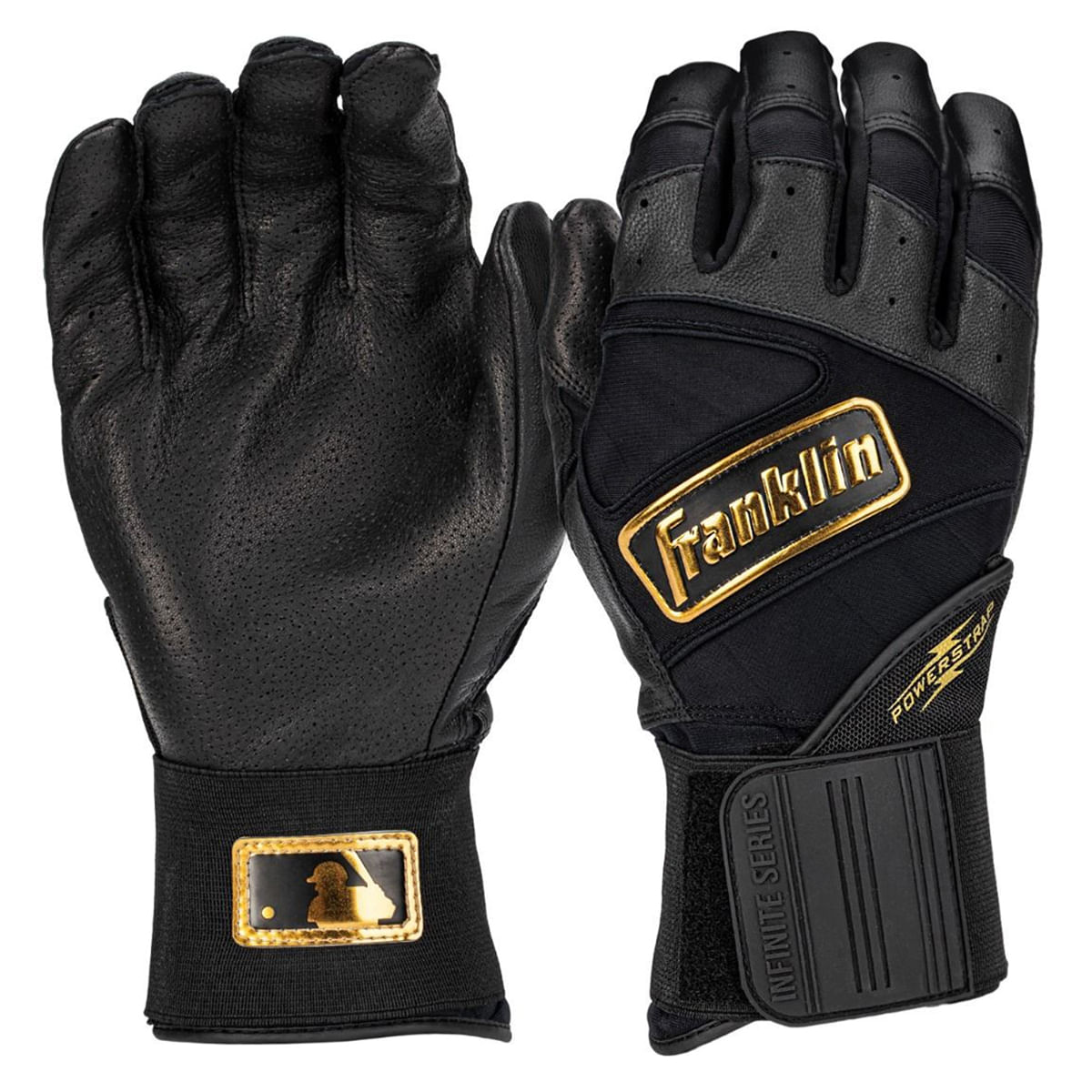 Franklin-Sports-Powerstrap-Infinite-Batting-Glove-Black