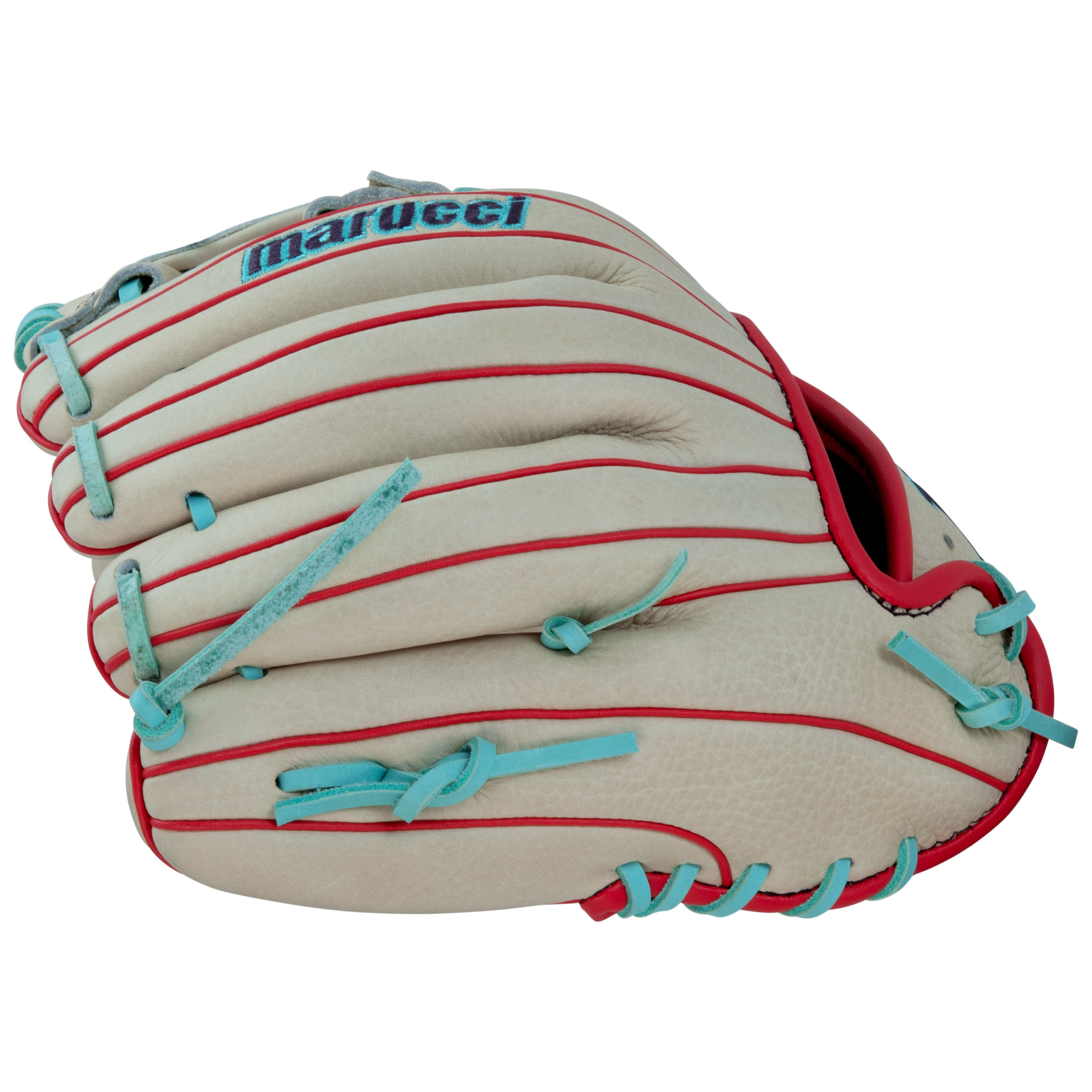 Marucci-Acadia-V3-42A2-I-Web-Baseball-Glove---Kids--Camel---Red---Mint