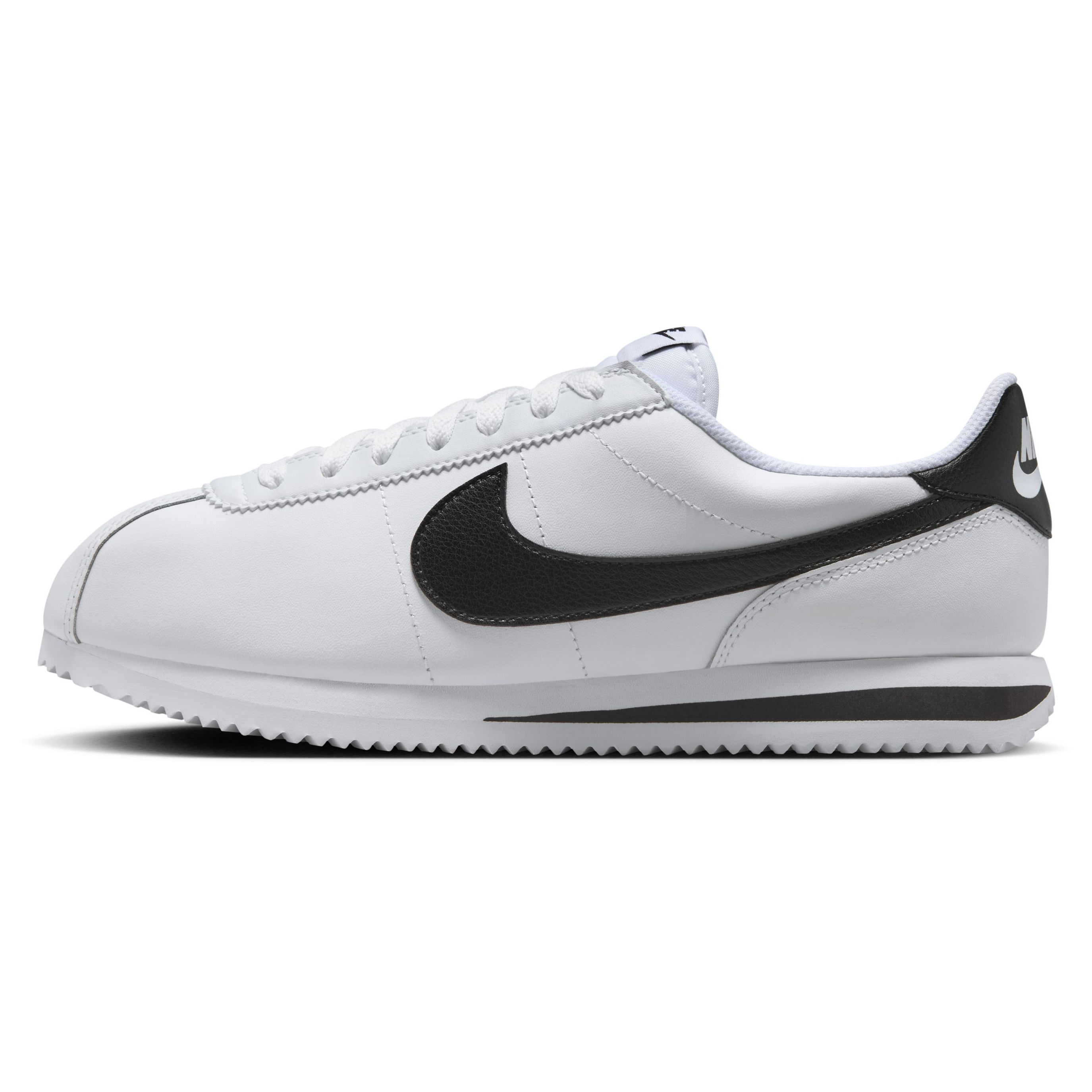 grey and black nike cortez