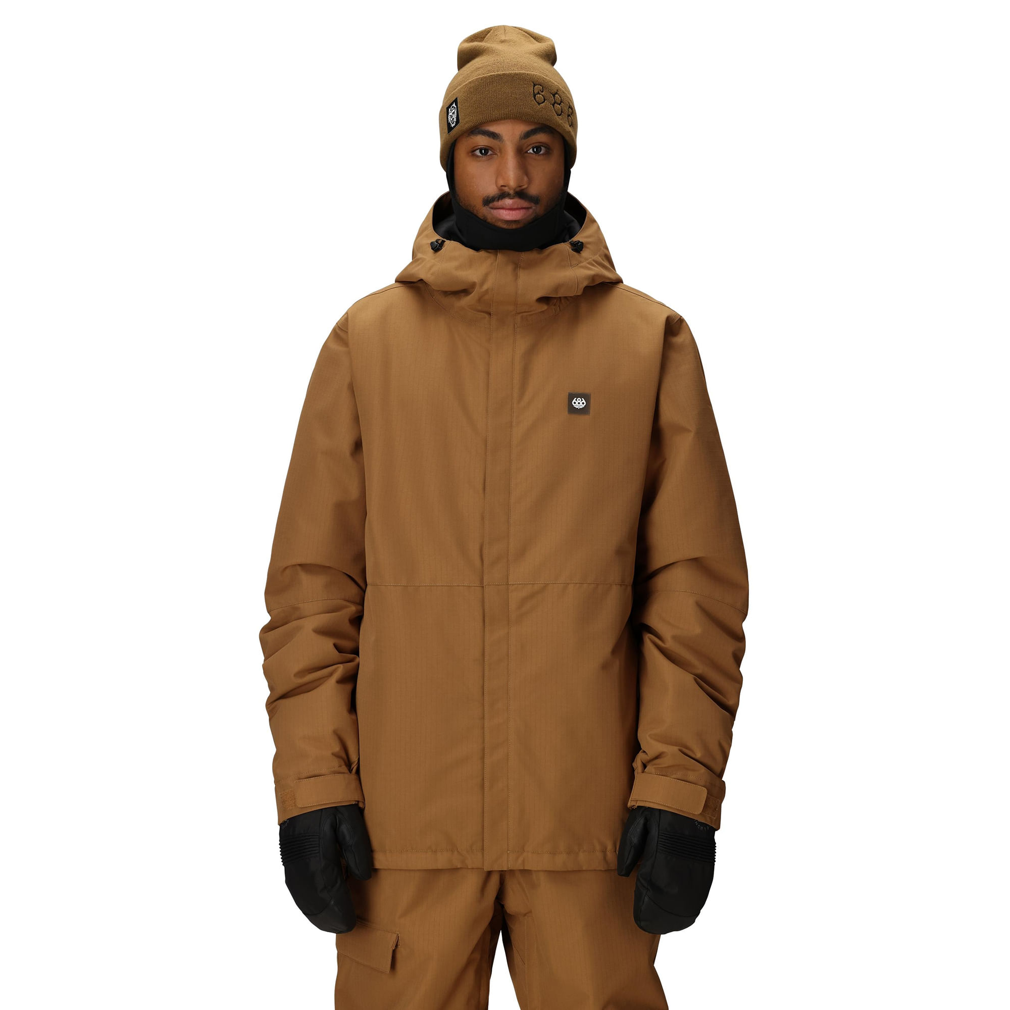 686-Foundation-Insulated-Jacket---Men-s-Caramel-Ripstop