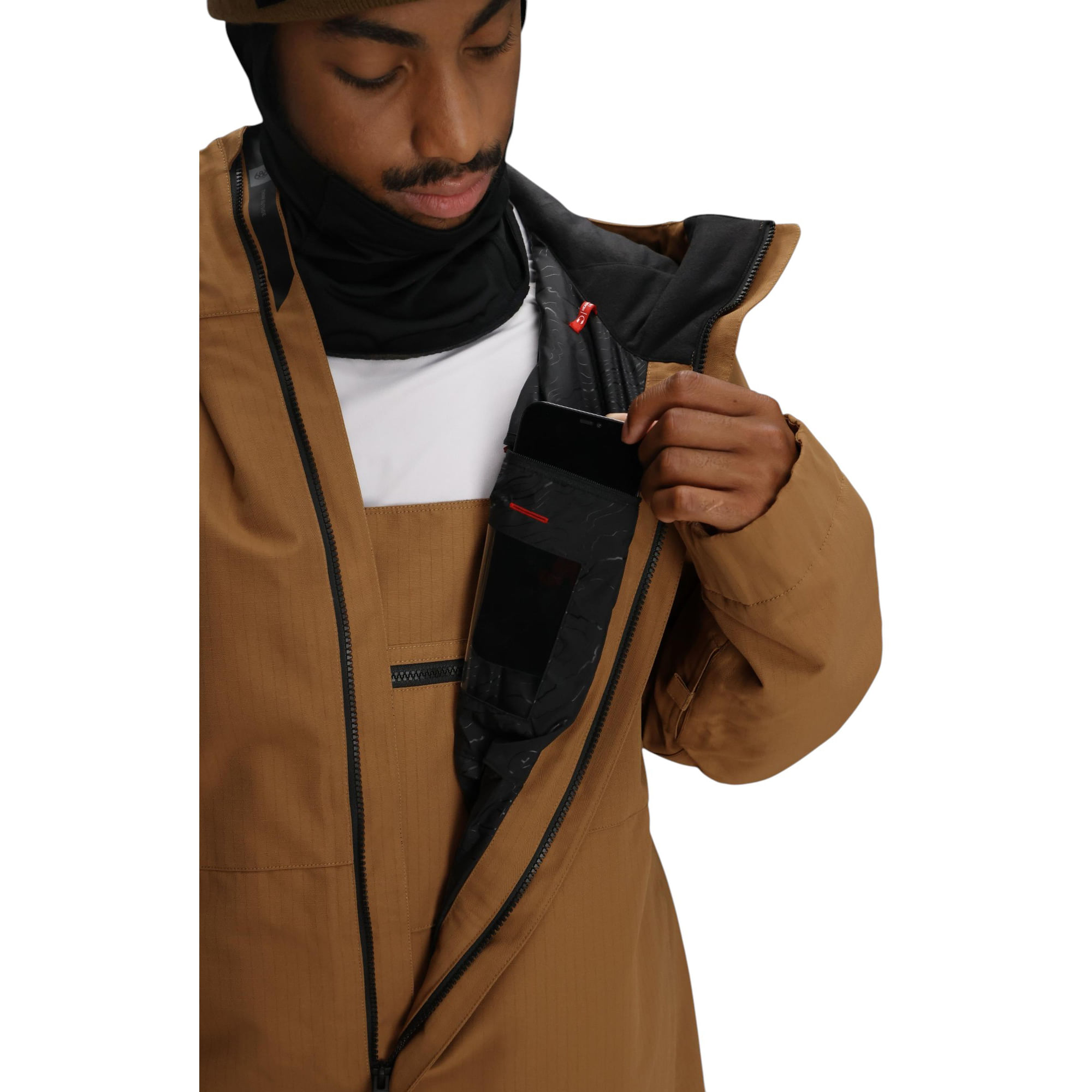 686-Foundation-Insulated-Jacket---Men-s-Caramel-Ripstop