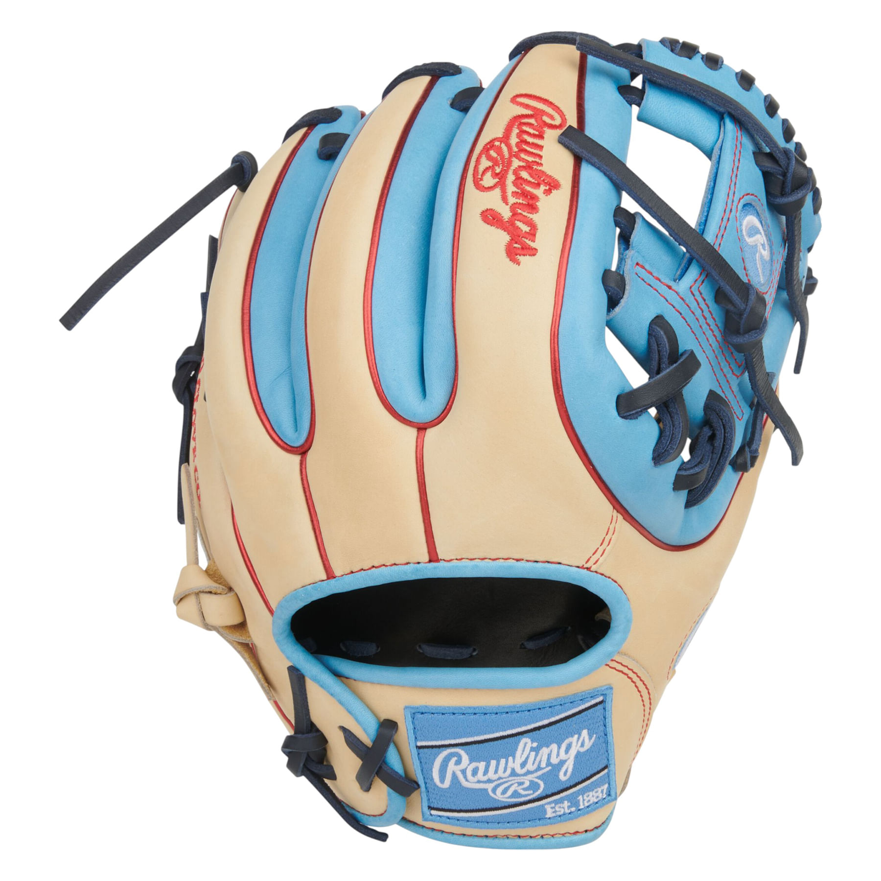 Rawlings-Heart-of-The-Hide-11.5--Infield-Baseball-Glove-Camel---Columbia-Blue