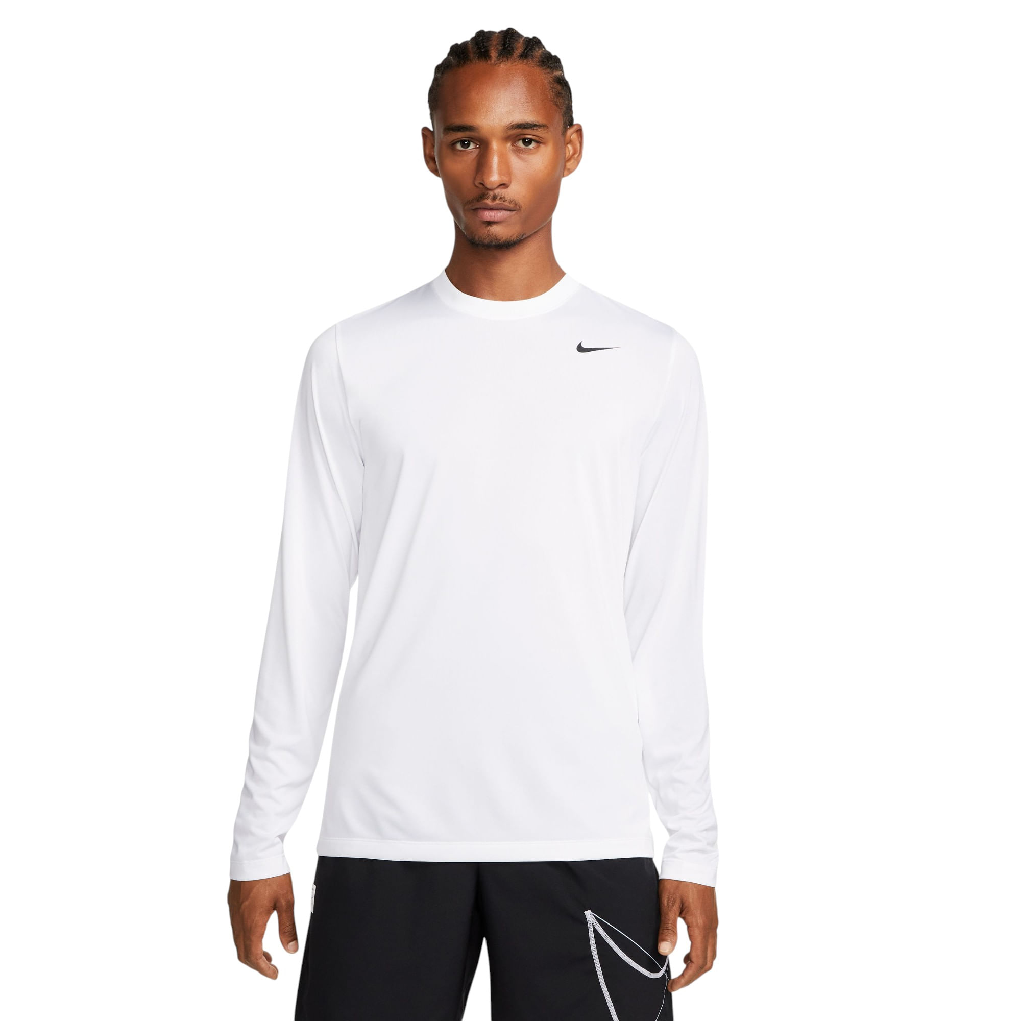 Nike-Dri-FIT-Legend-Long-Sleeve-Fitness-Top---Men-s-White---Black