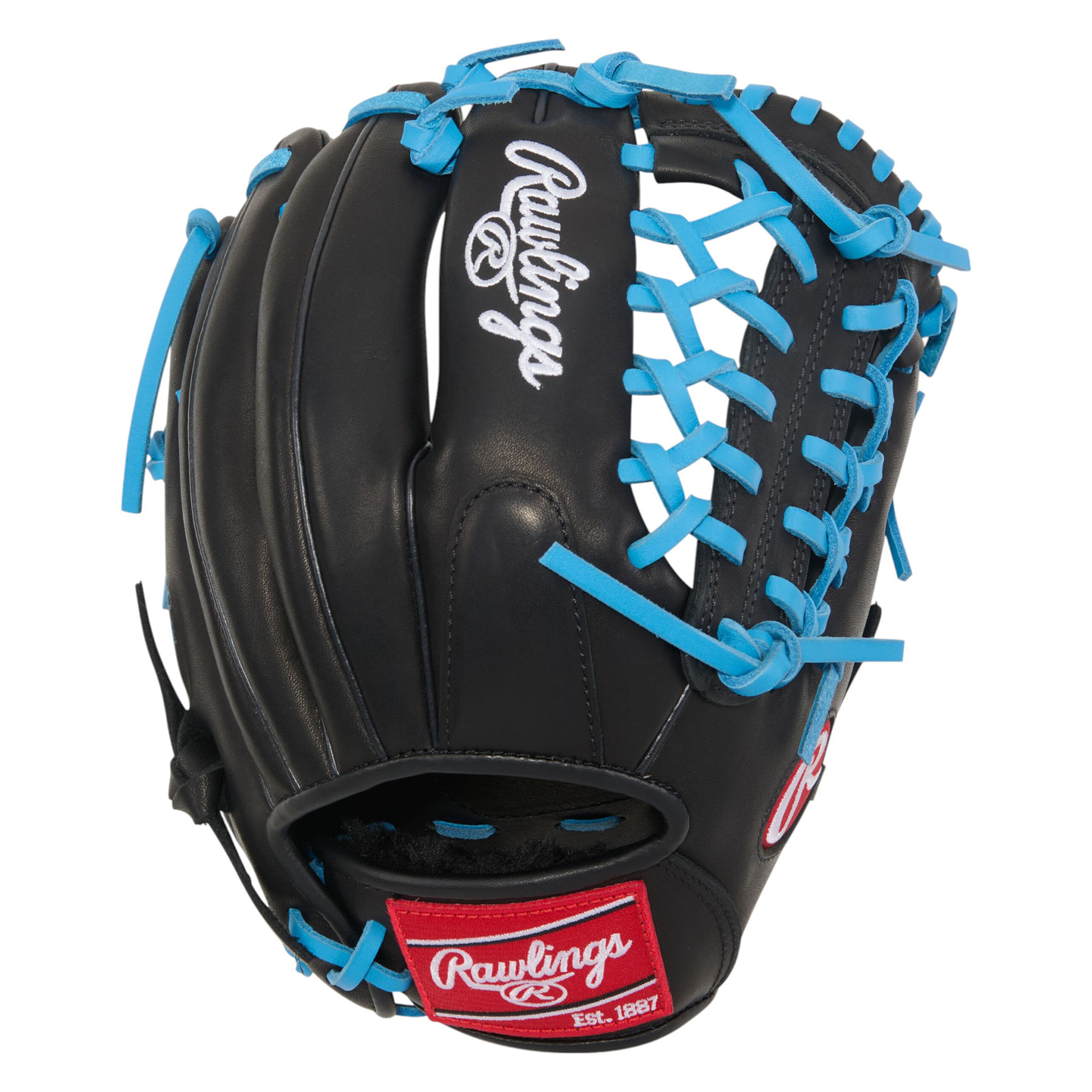 Rawlings-R9-ContoUR-11.5--Baseball-Glove-Black---Columbia-Blue