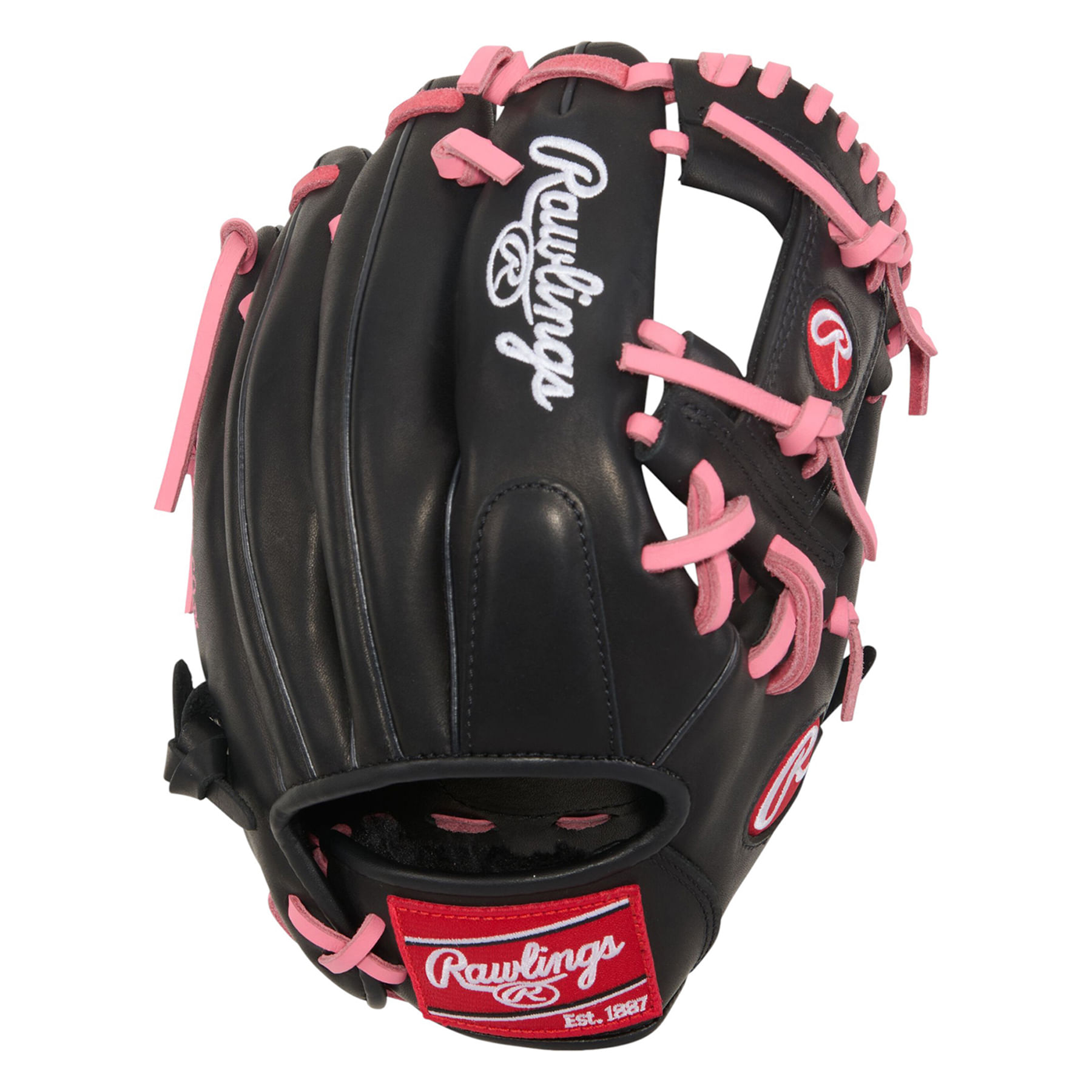 Rawlings-R9-ContoUR-11.25--Infield-Baseball-Glove-Black---Pink