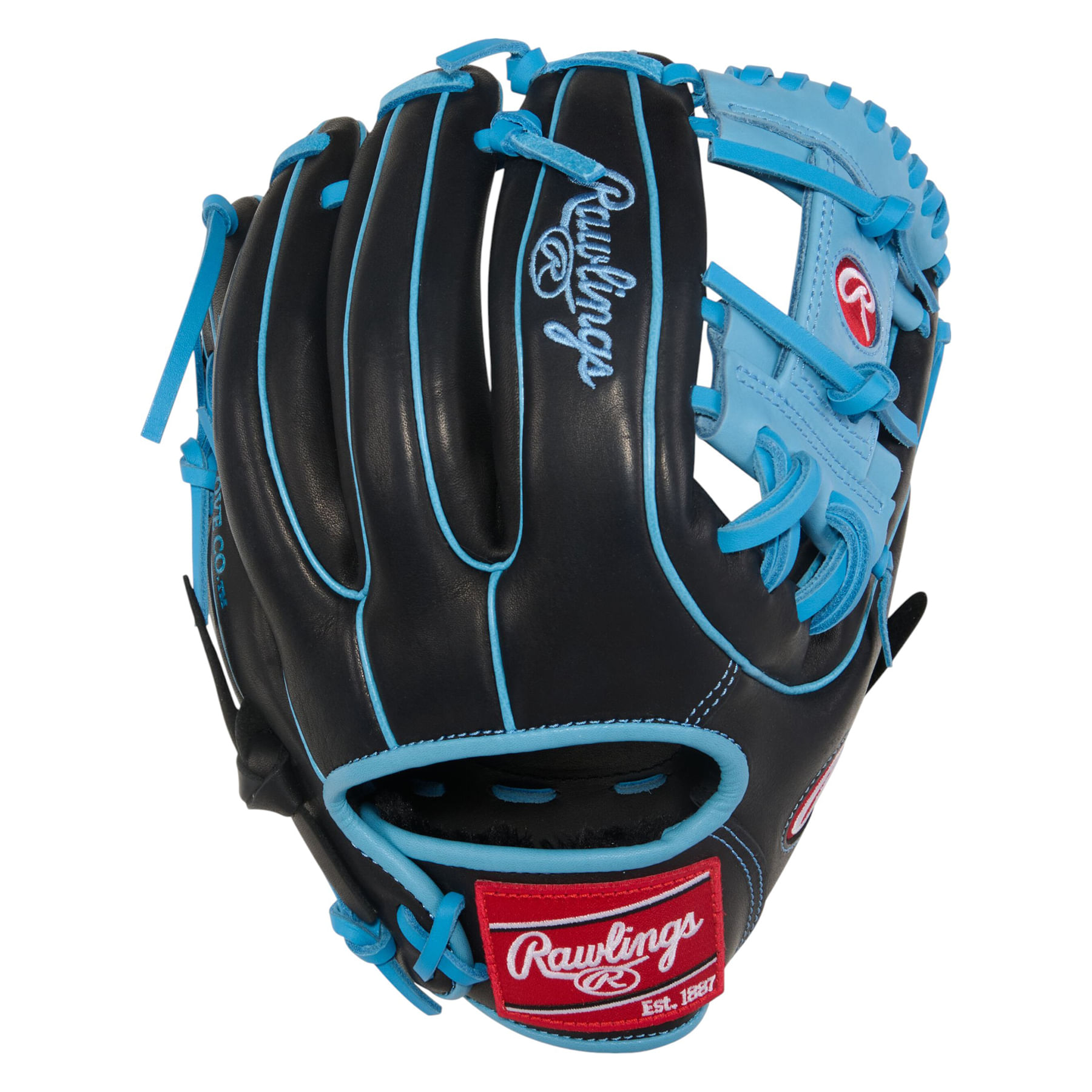 Rawlings-R9-Series-11.5--Infield-Baseball-Glove--Black---Columbia-Blue
