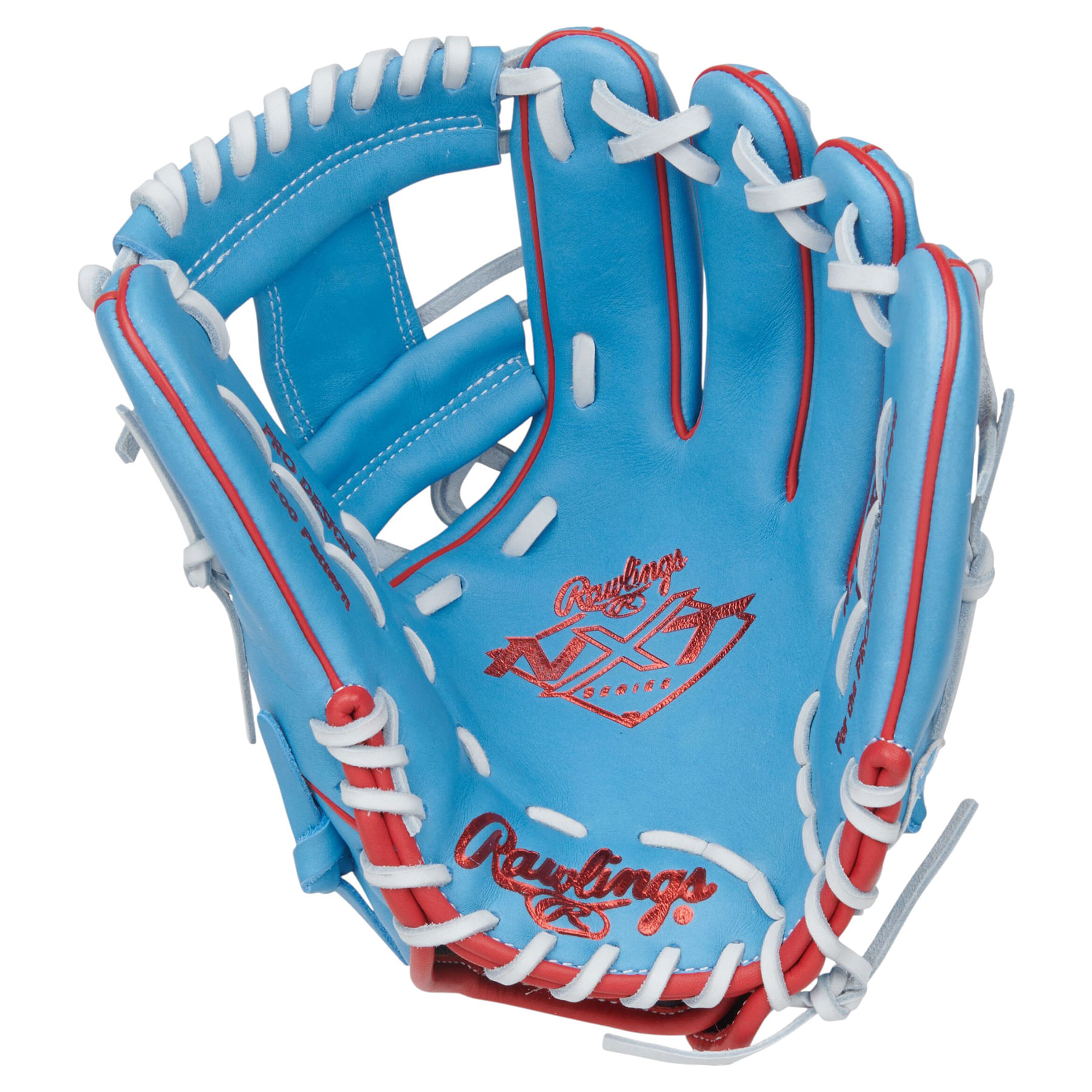 Rawlings-NXT-Series-11.75--Infield-Baseball-Glove-Columbia-Blue---Scarlet