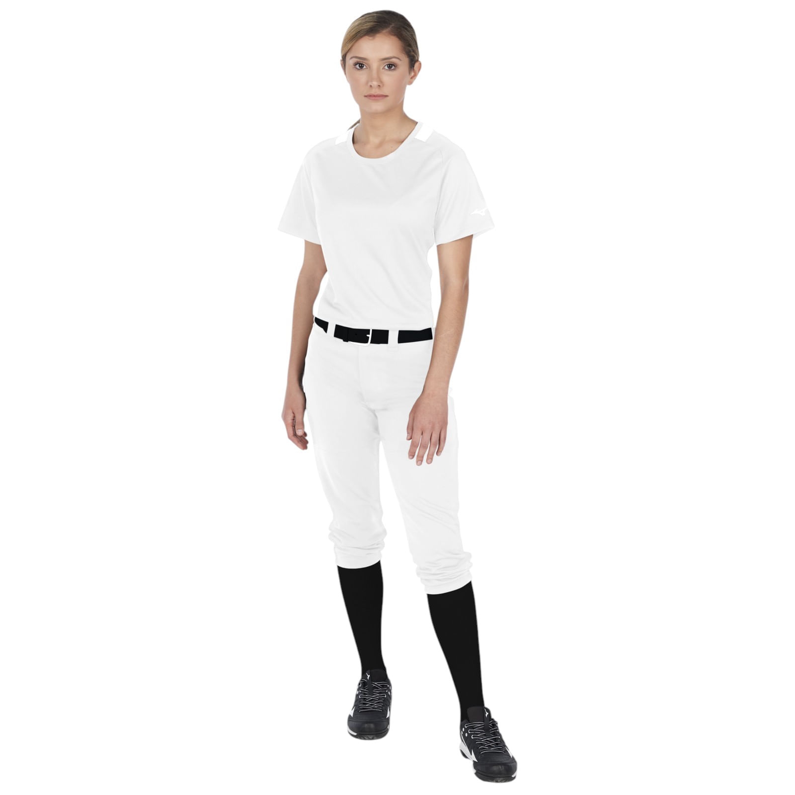 Mizuno-Prospect-Softball-Pant---Women-s-White