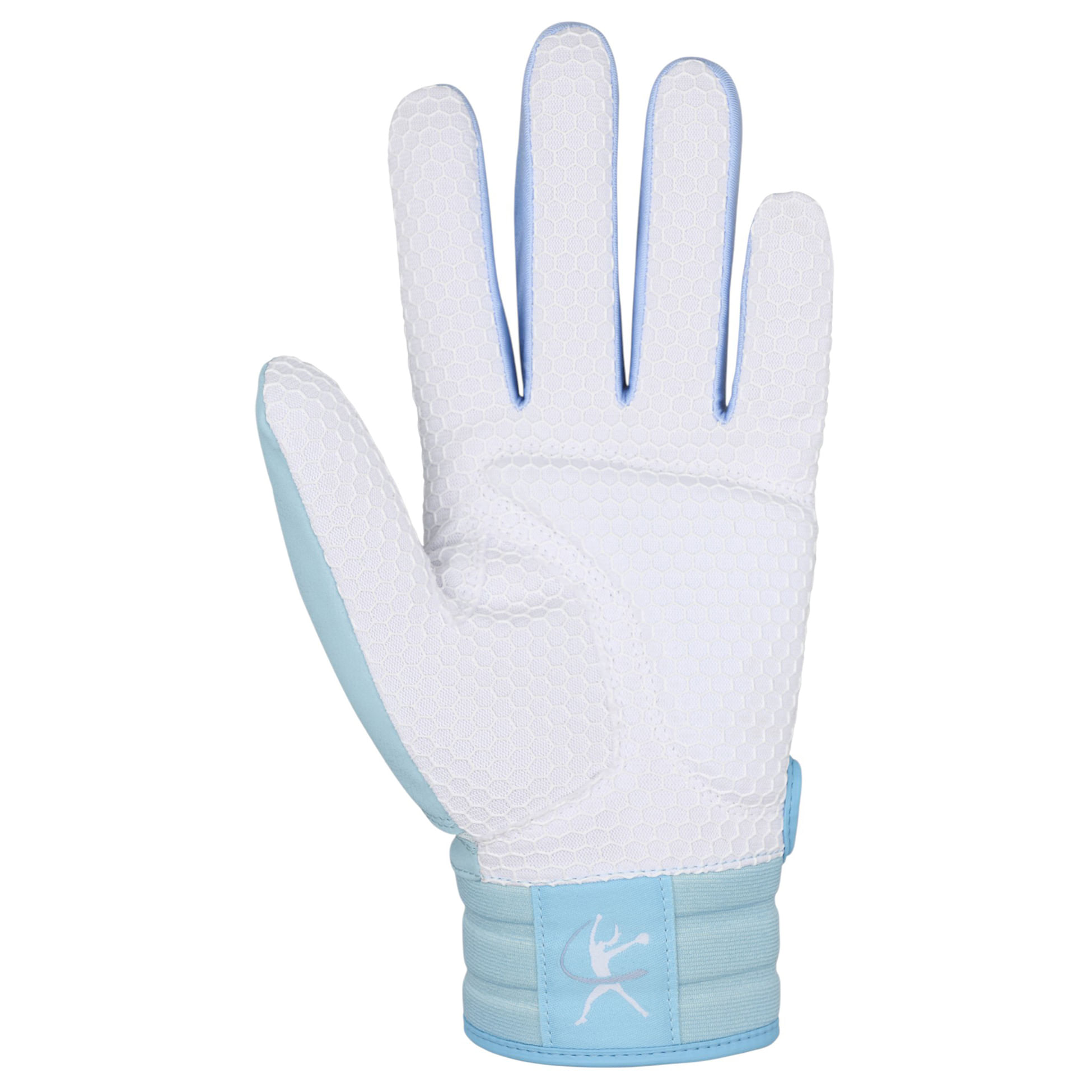 Mizuno-Finch-Softball-Batting-Glove---Women-s-Light-Blue