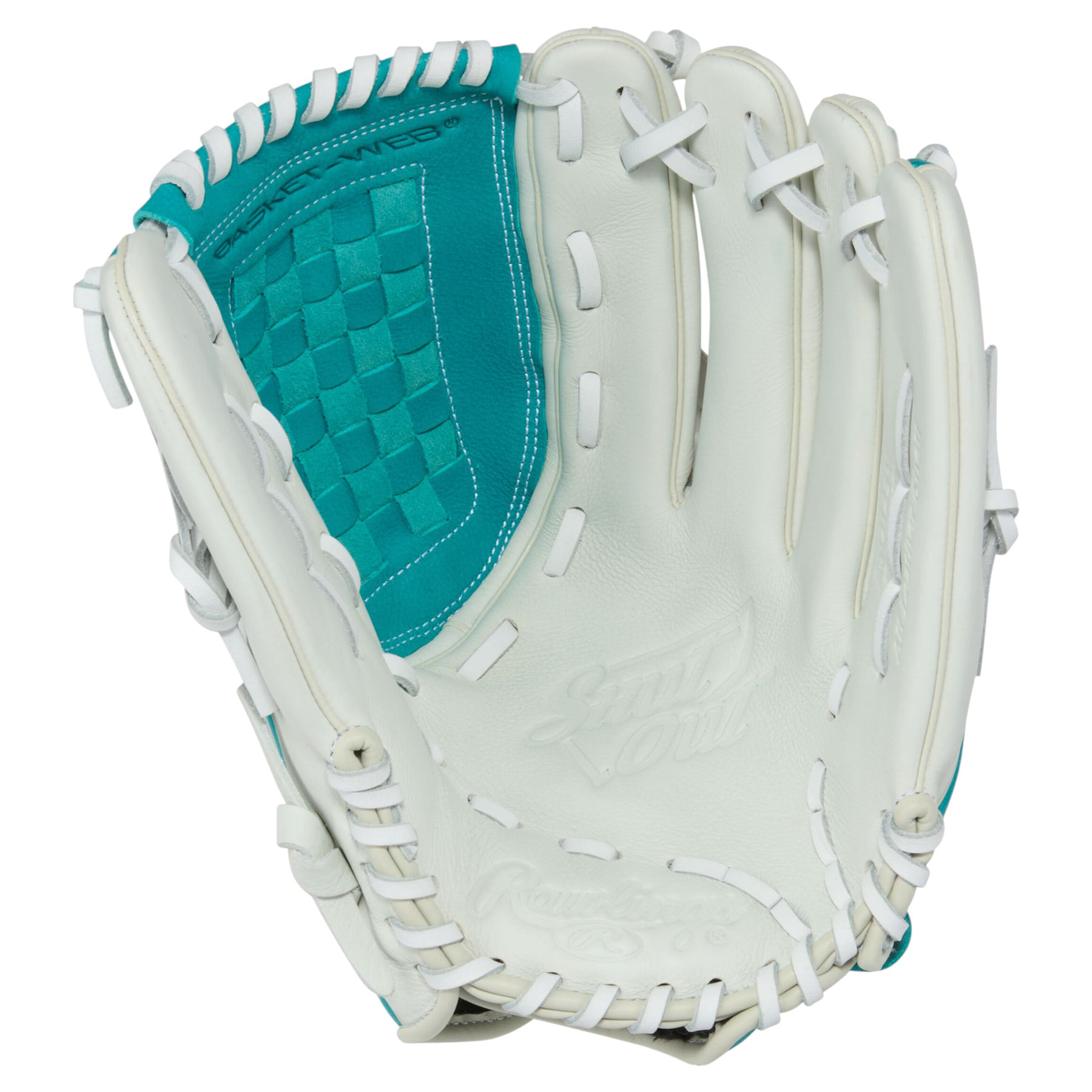 Rawlings-Shut-Out-12.5--Fastpitch-Softball-Glove-White---Teal