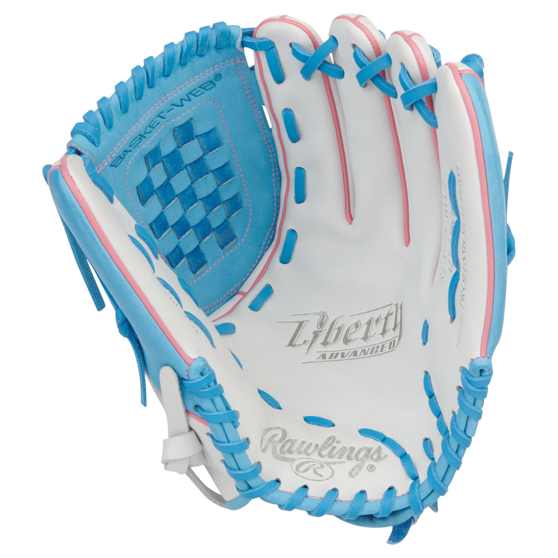 Rawlings-Liberty-Advanced-12.5--Fastpitch-Softball-Glove-White---Columbia-Blue