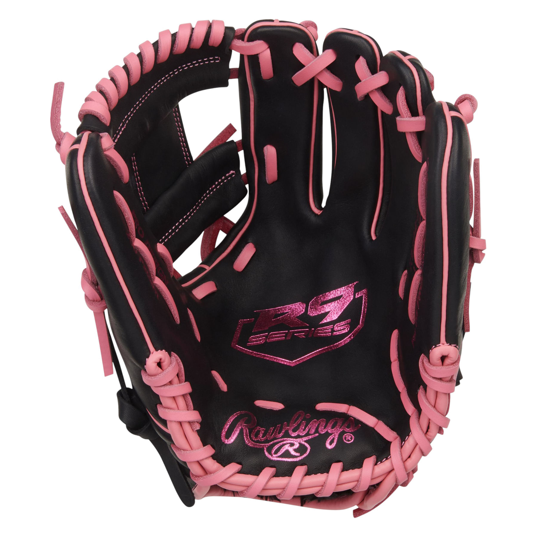 Rawlings-R9-Series-11.5--Infield-Baseball-Glove-Black---Pink