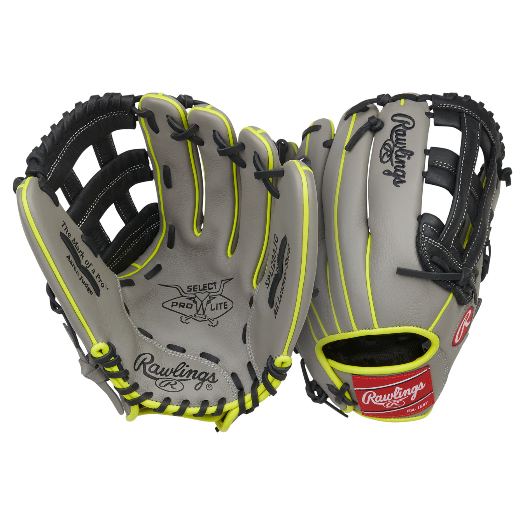 Rawlings-Select-Pro-Lite-Aaron-Judge-Outfield-12--Baseball-Glove-Gray---Black