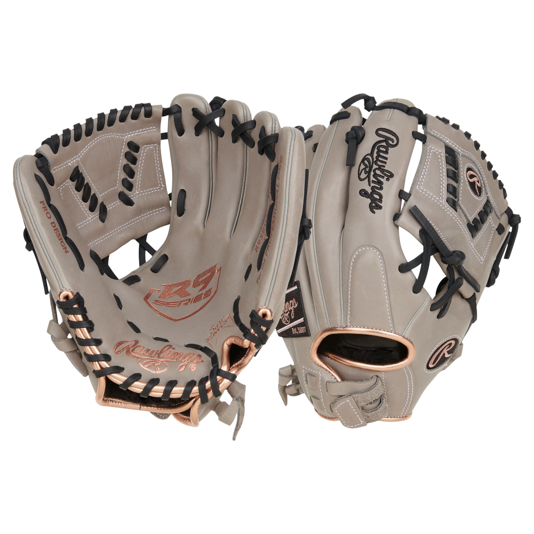 Rawlings-R9-Series-ContoUR-11.5--Fastpitch-Softball-Glove-Gray