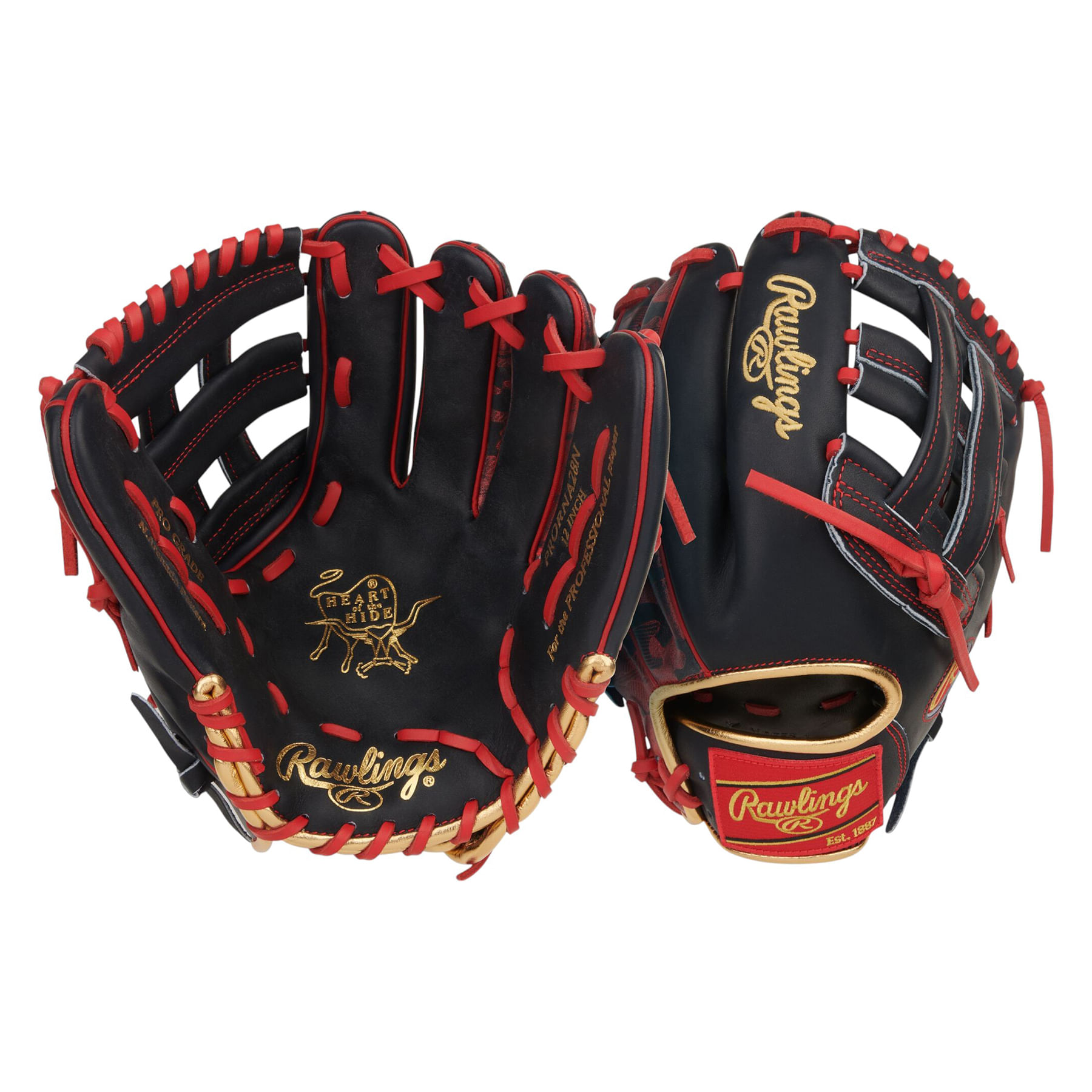 Rawlings-Heart-of-The-Hide-12--Infield-Baseball-Glove-Navy---Scarlet