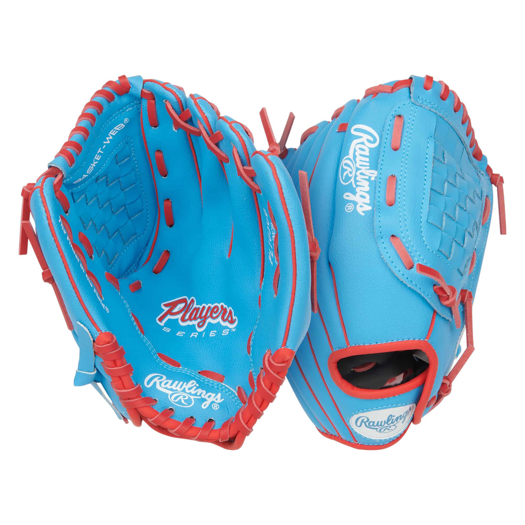 Rawlings-Player-Series-10.5--Baseball-Glove-Columbia-Blue---Scarlet