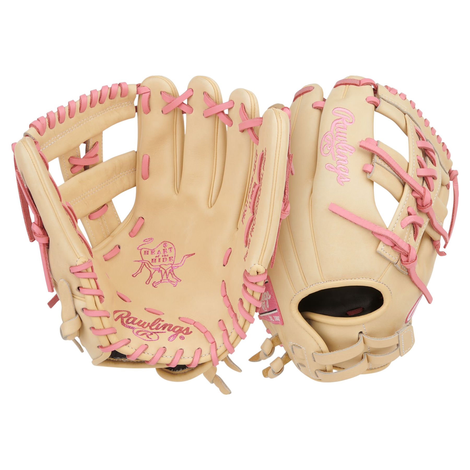 Rawlings-Heart-of-The-Hide-12--Fastpitch-Softball-Glove-Camel---Pink