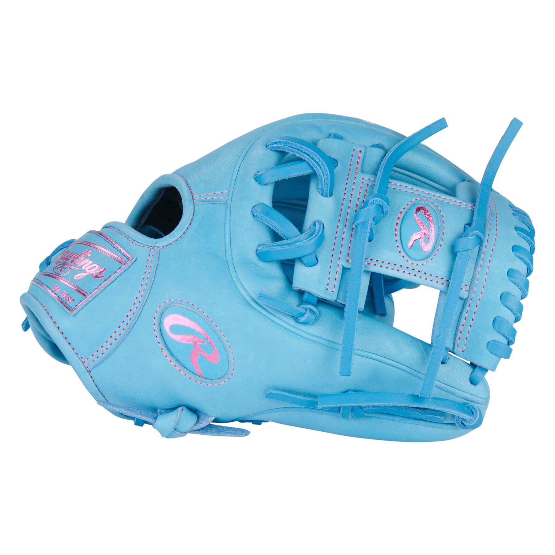 Rawlings-Heart-of-The-Hide-Columbia-Blue-11.5--Infield-Baseball-Glove--Columbia-Blue